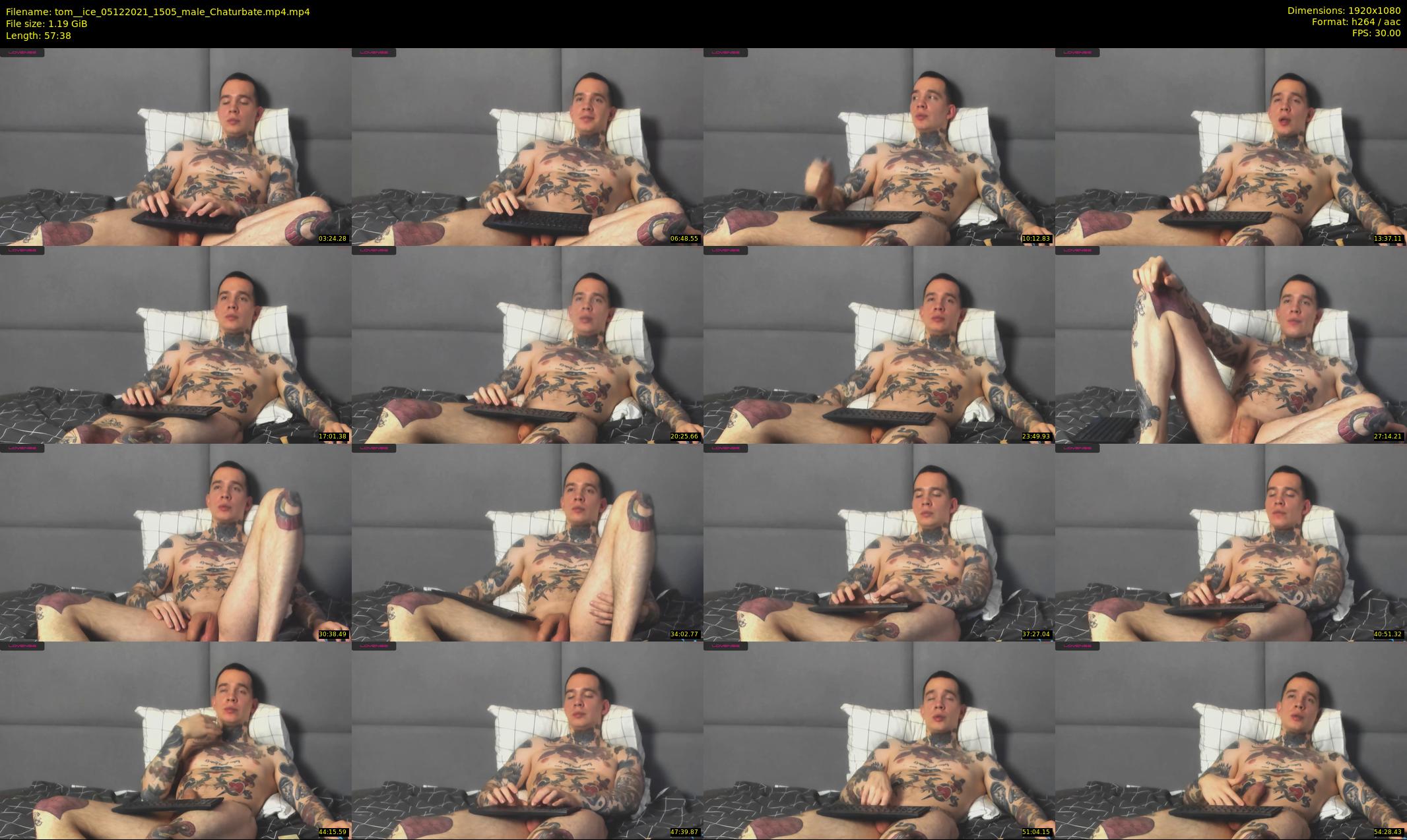 tom__ice — 58 minute Chaturbate male cam show recording, 1080p, Dec 5, 2021