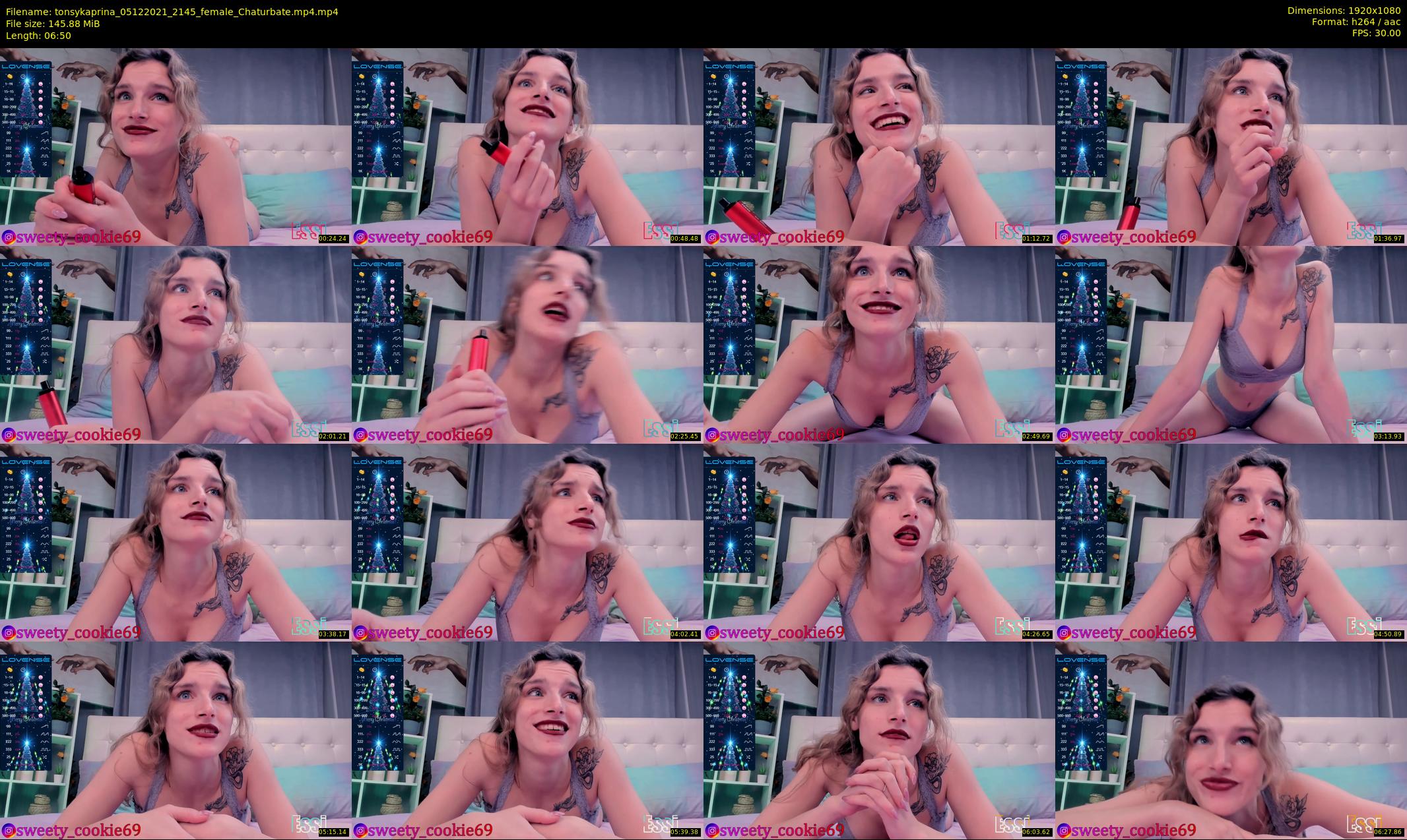 tonsykaprina — 7 minute Chaturbate couple cam show recording, 1080p, Dec 5, 2021