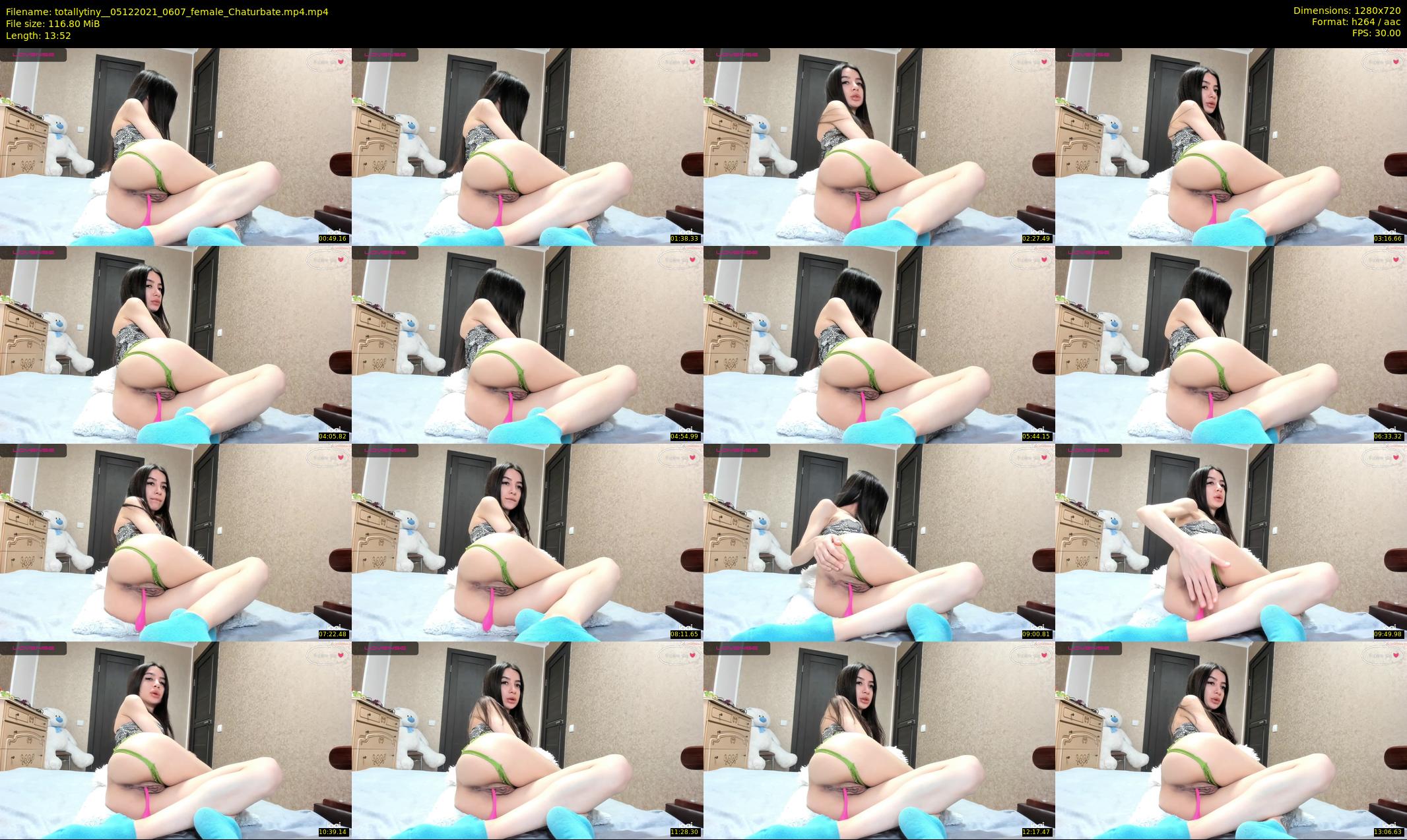 totallytiny_ — 14 minute Chaturbate female cam show recording, 720p, Dec 5, 2021
