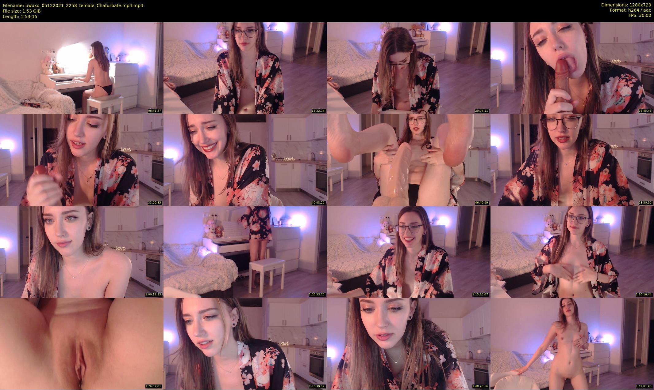 uwuxo — 114 minute Chaturbate female cam show recording, 720p, Dec 5, 2021
