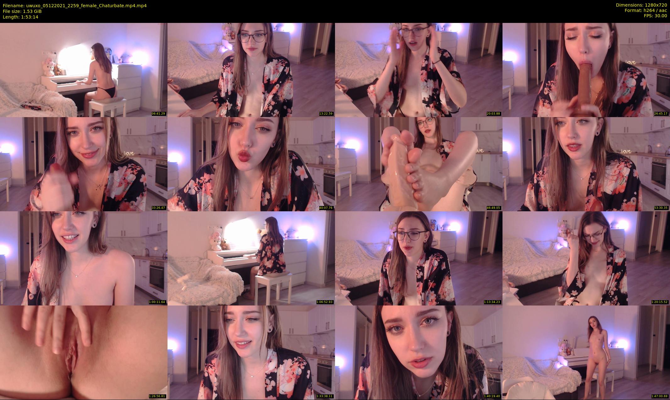 uwuxo — 114 minute Chaturbate female cam show recording, 720p, Dec 5, 2021
