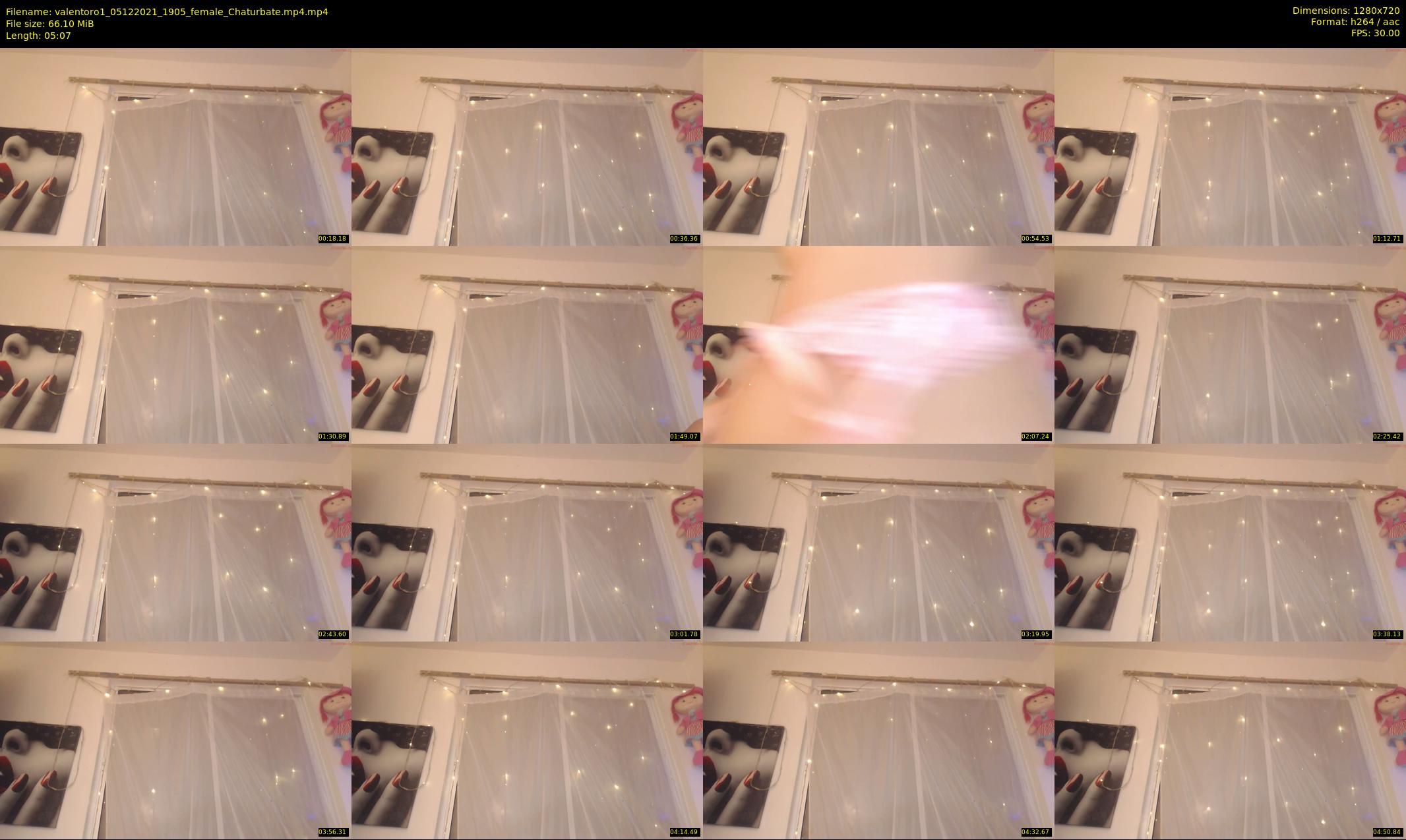 valentoro1 — 6 minute Chaturbate female cam show recording, 720p, Dec 5, 2021