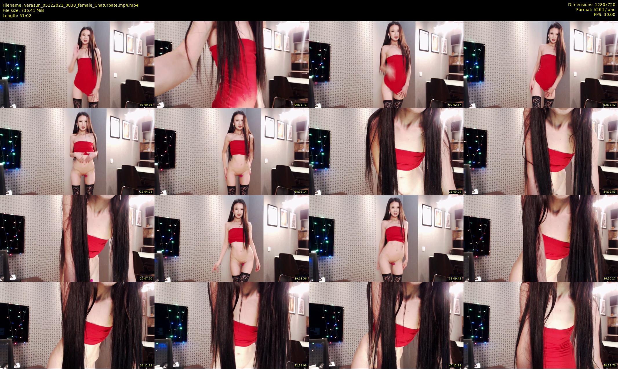 verasun — 52 minute Chaturbate female cam show recording, 720p, Dec 5, 2021