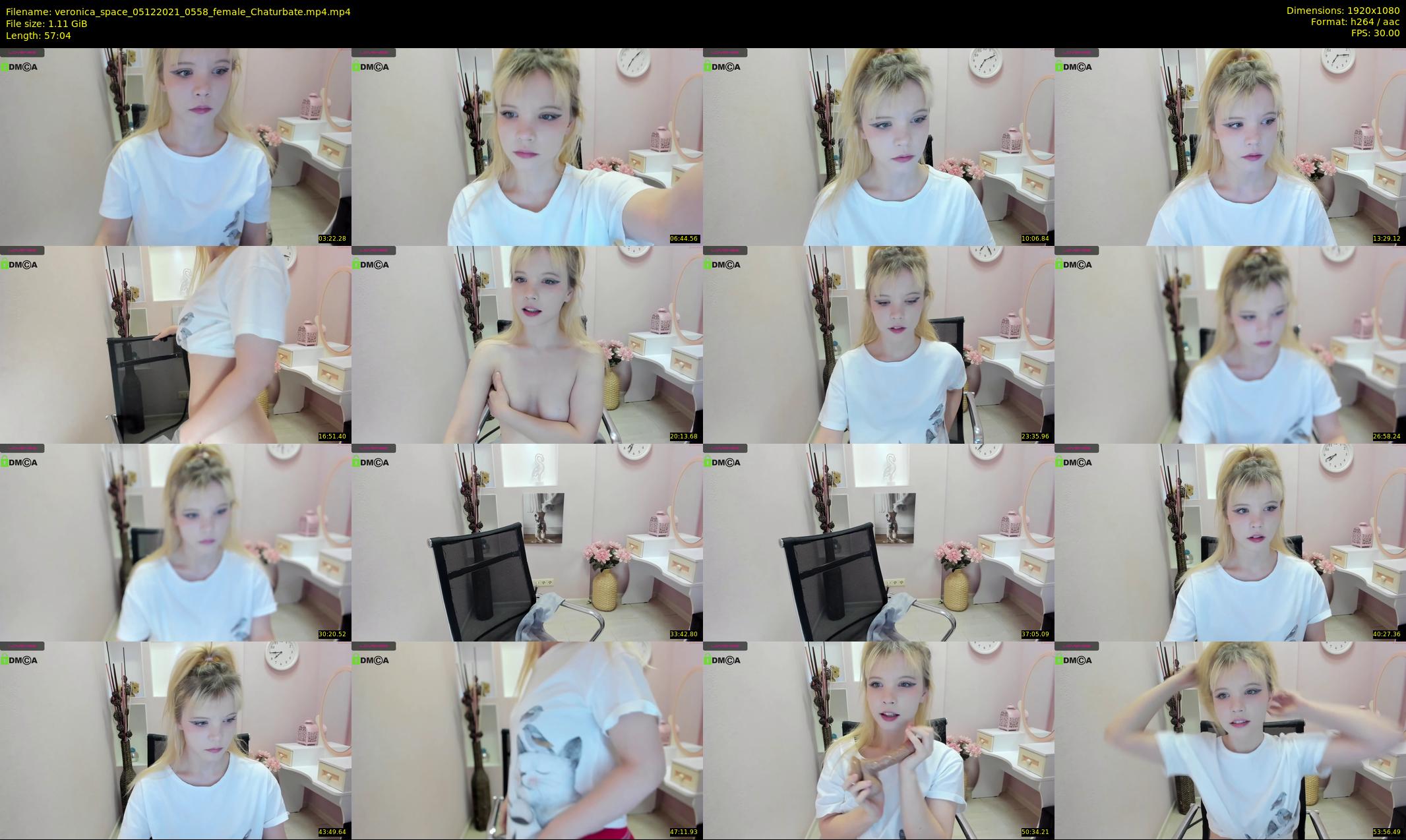 veronica_space — 58 minute Chaturbate female cam show recording, 1080p, Dec 5, 2021