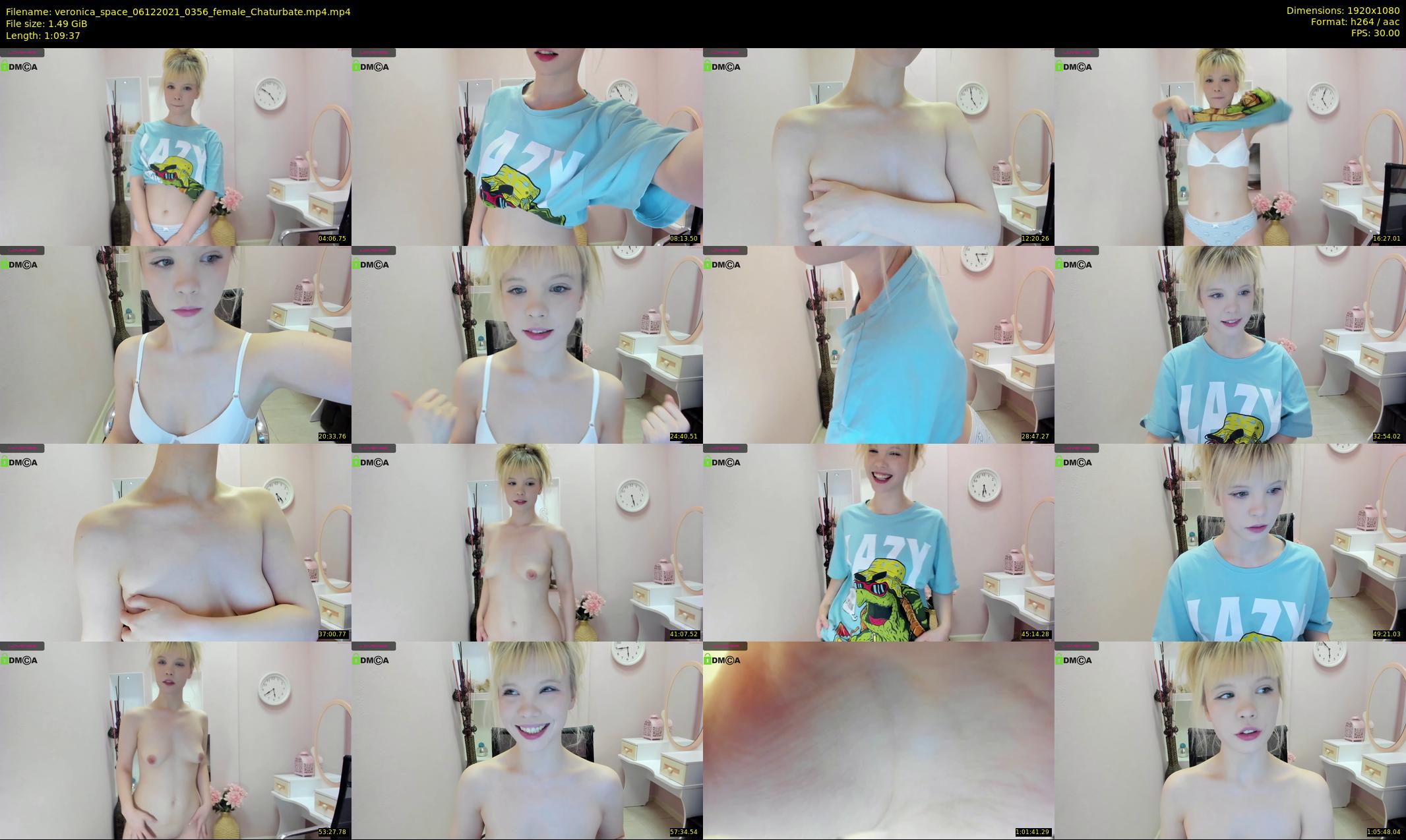 veronica_space — 70 minute Chaturbate female cam show recording, 1080p, Dec 6, 2021