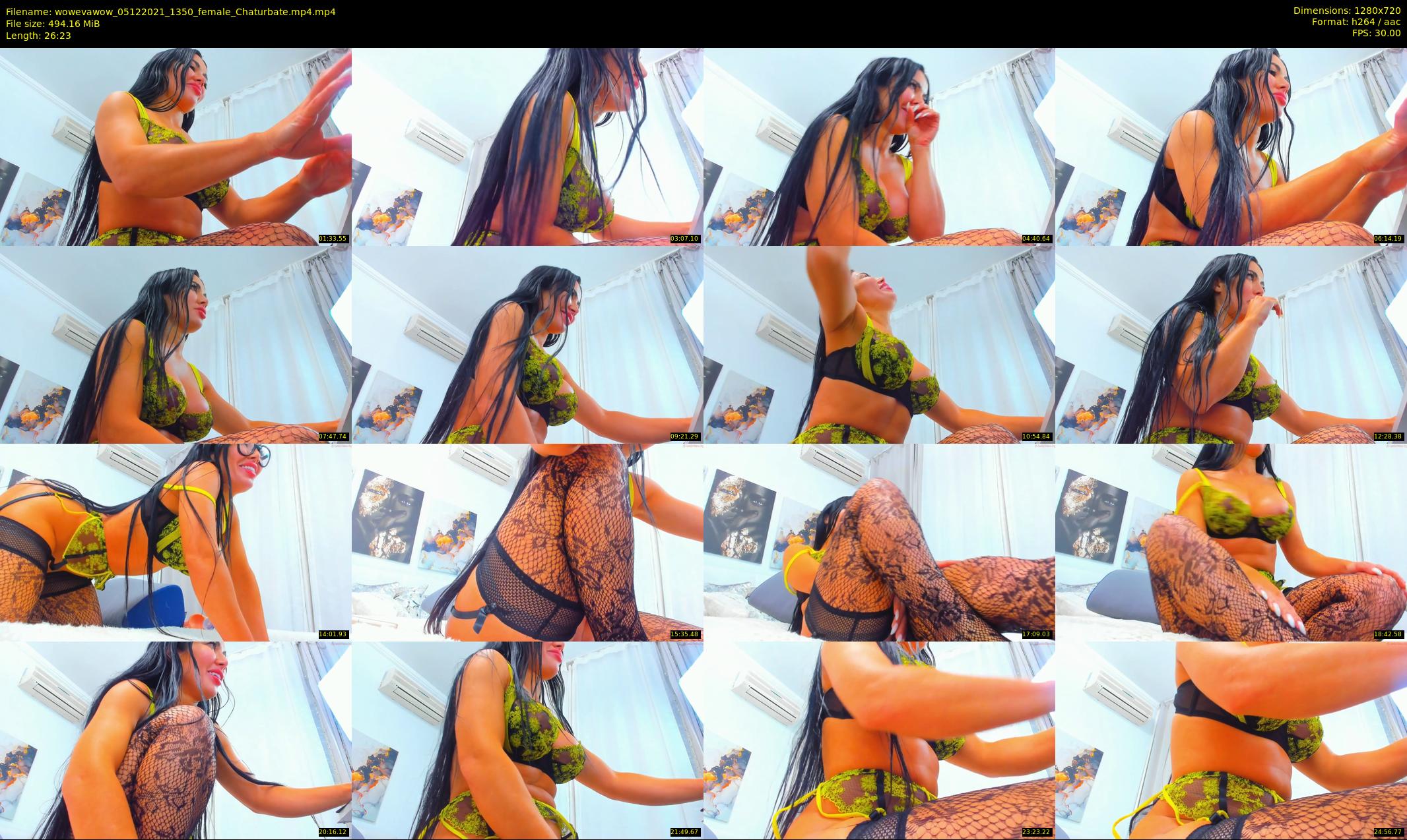 wowevawow — 27 minute Chaturbate female cam show recording, 720p, Dec 5, 2021