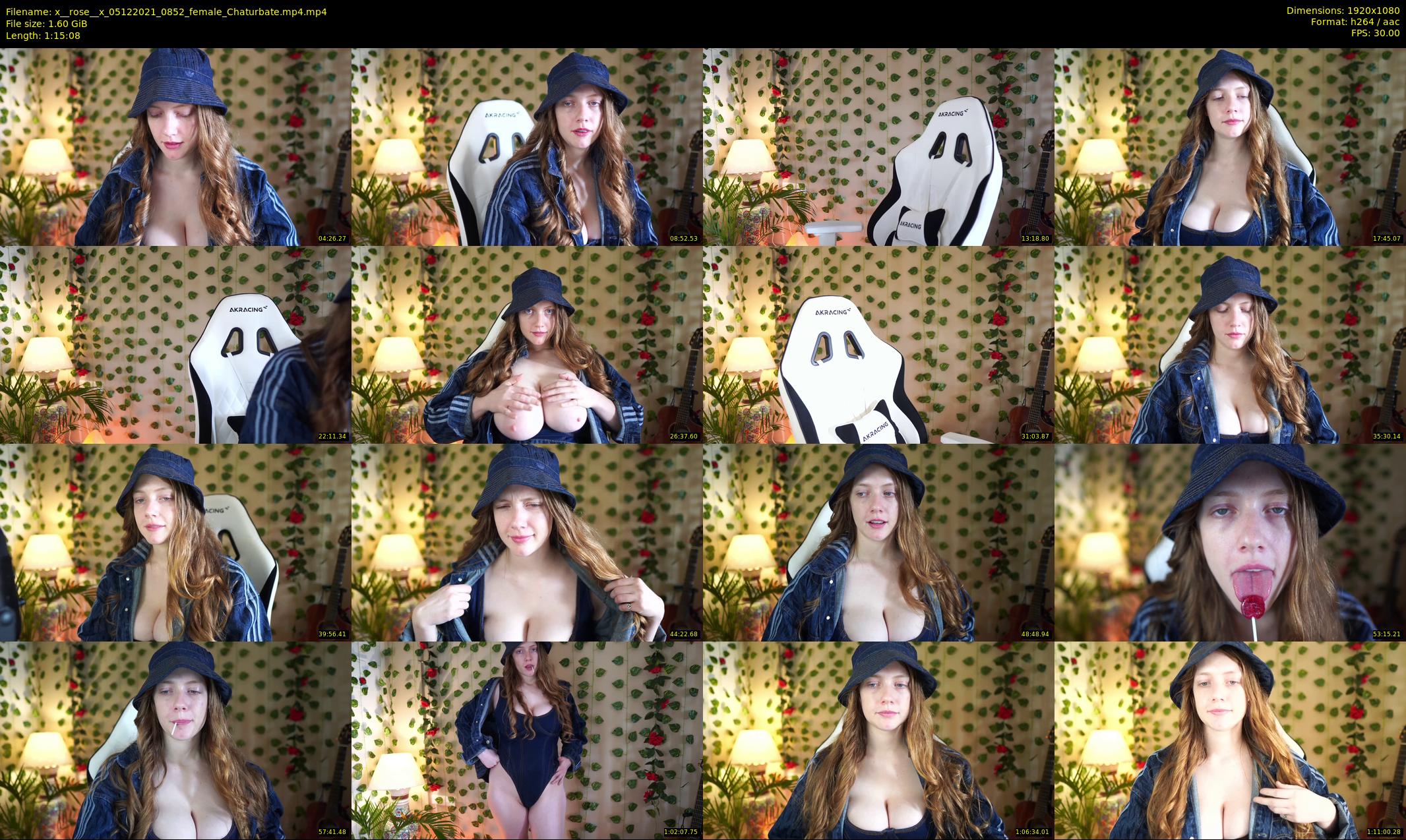x__rose__x — 76 minute Chaturbate female cam show recording, 1080p, Dec 5, 2021