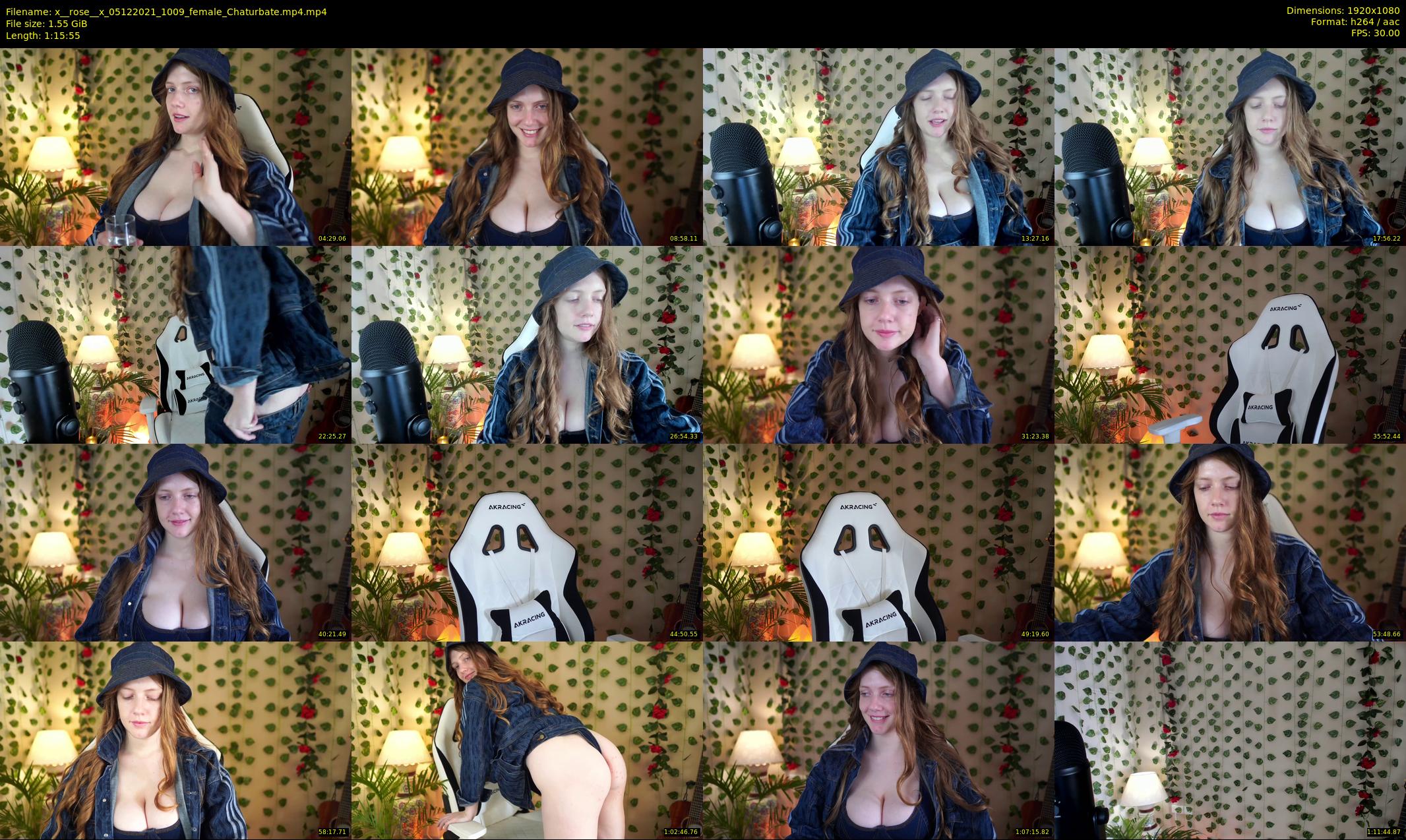 x__rose__x — 76 minute Chaturbate female cam show recording, 1080p, Dec 5, 2021