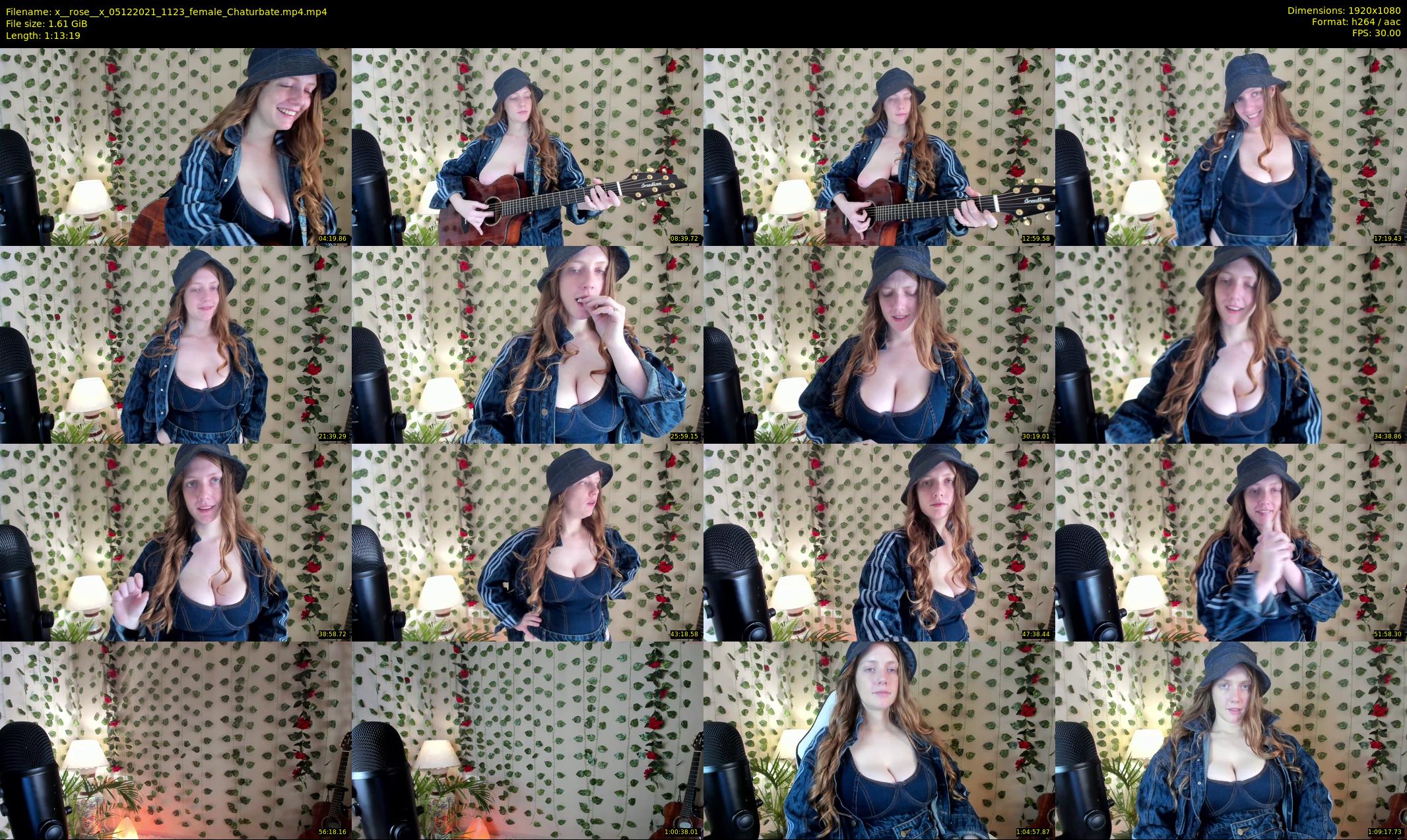 x__rose__x — 74 minute Chaturbate female cam show recording, 1080p, Dec 5, 2021