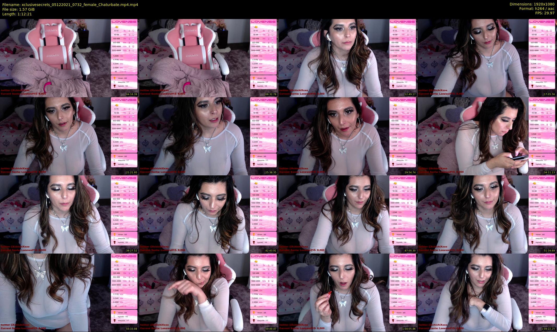 xclusivesecrets — 73 minute Chaturbate female cam show recording, 1080p, Dec 5, 2021