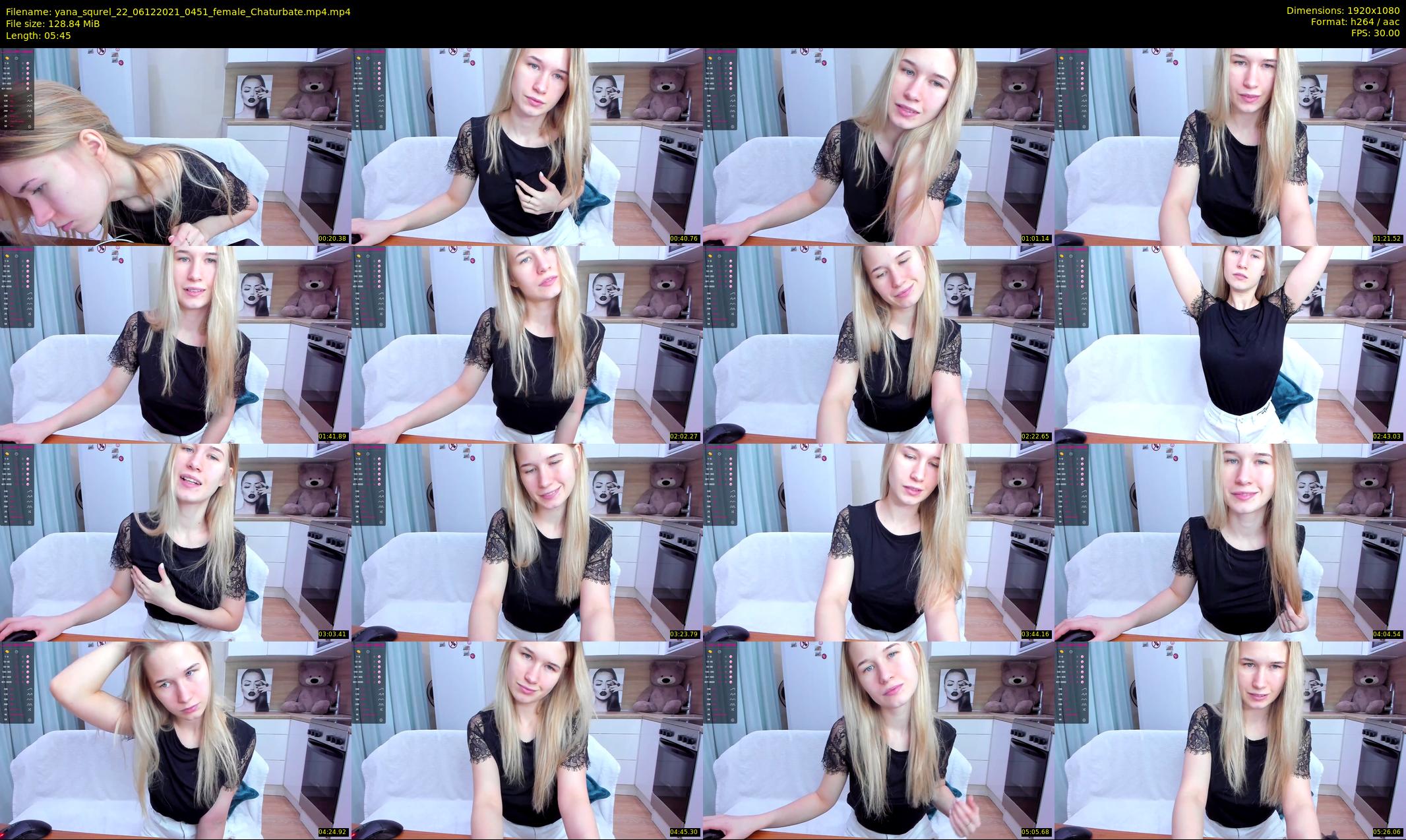 yana_squrel_22 — 6 minute Chaturbate female cam show recording, 1080p, Dec 6, 2021