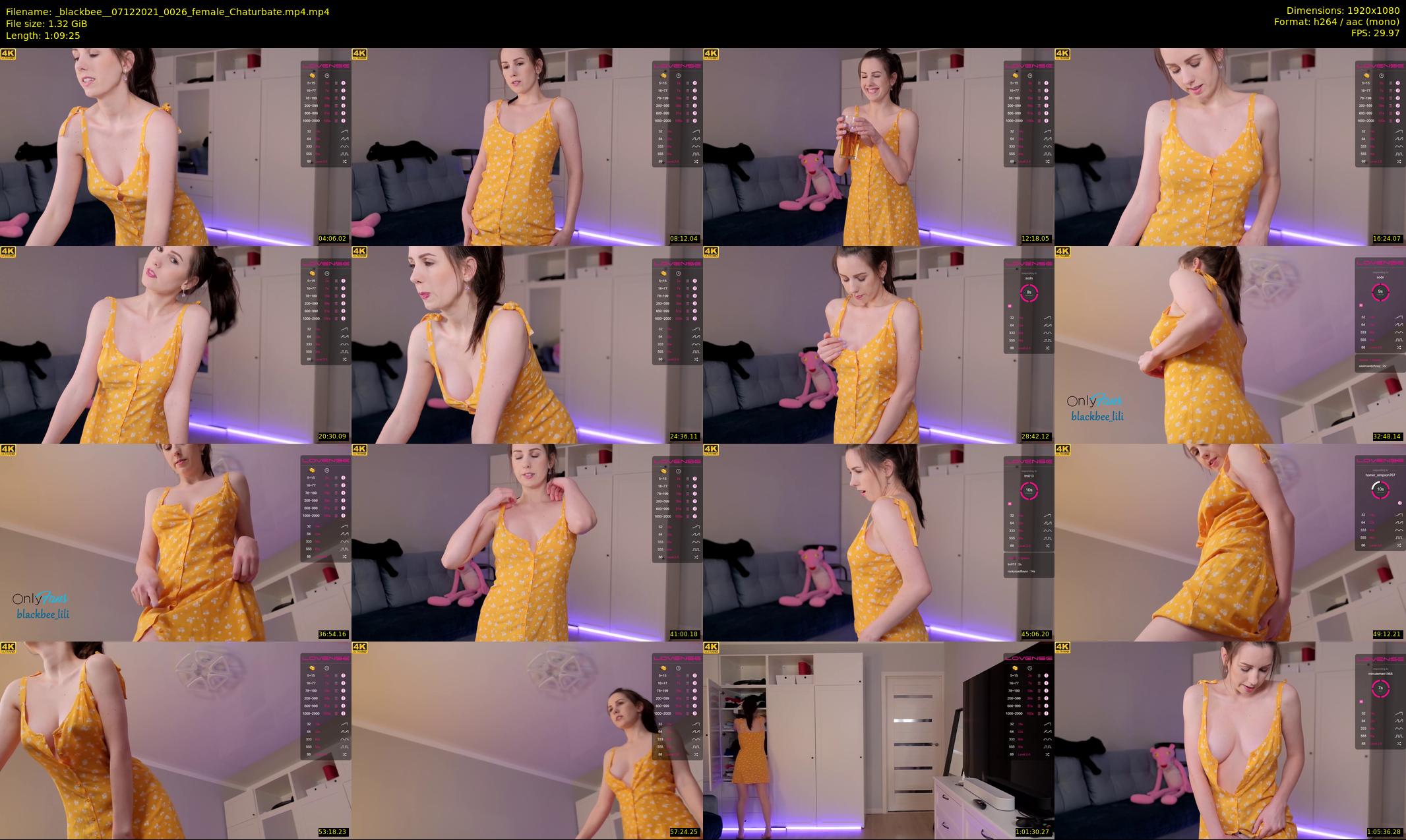 _blackbee_ — 70 minute Chaturbate female cam show recording, 1080p, Dec 7, 2021