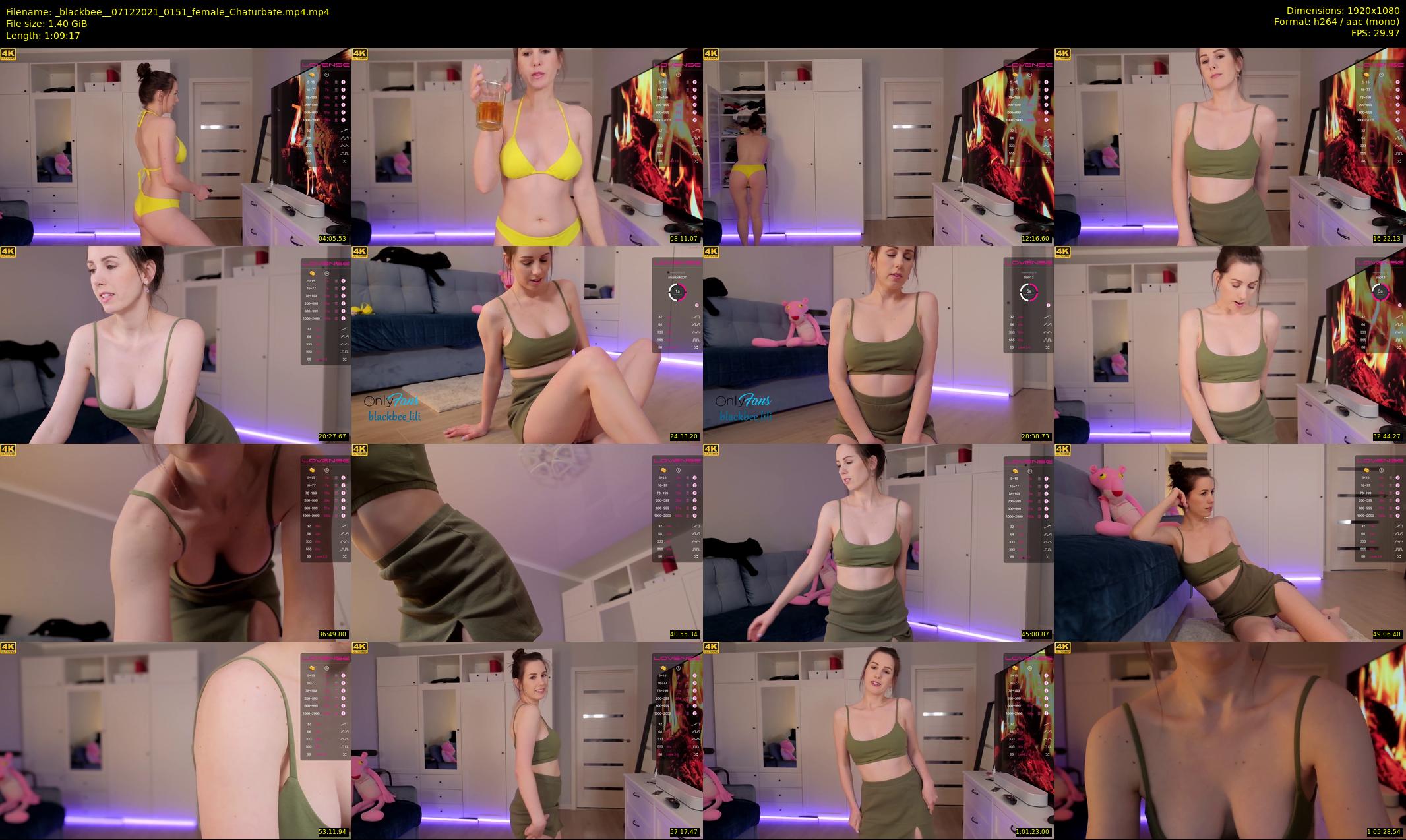 _blackbee_ — 70 minute Chaturbate female cam show recording, 1080p, Dec 7, 2021