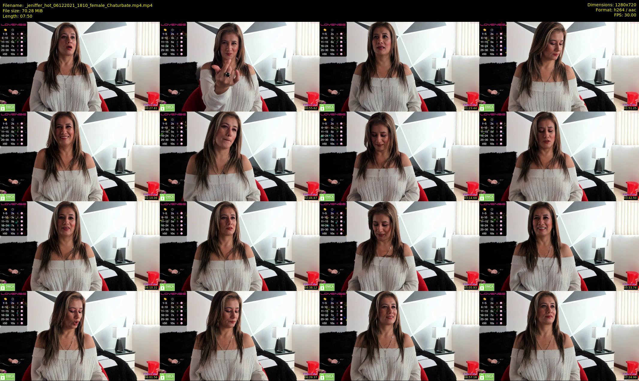 _jeniffer_hot — 8 minute Chaturbate female cam show recording, 720p, Dec 6, 2021