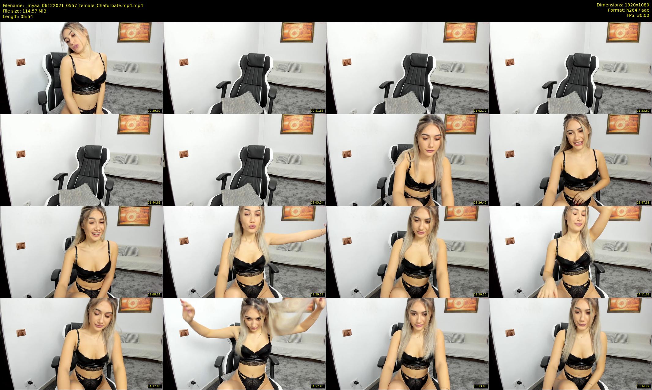 _myaa — 6 minute Chaturbate female cam show recording, 1080p, Dec 6, 2021
