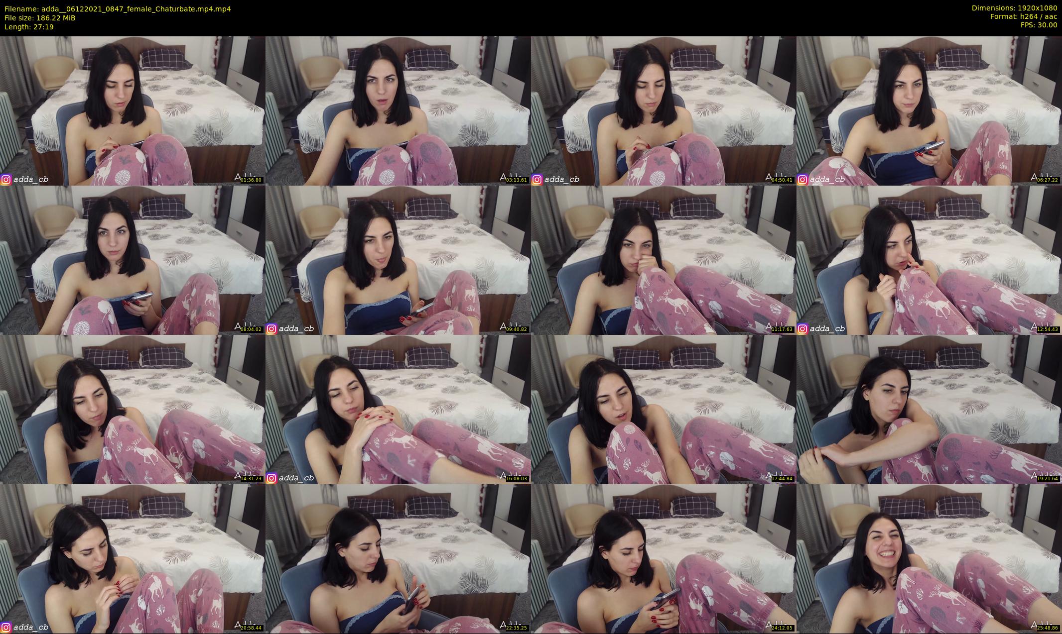 adda_ — 28 minute Chaturbate female cam show recording, 1080p, Dec 6, 2021