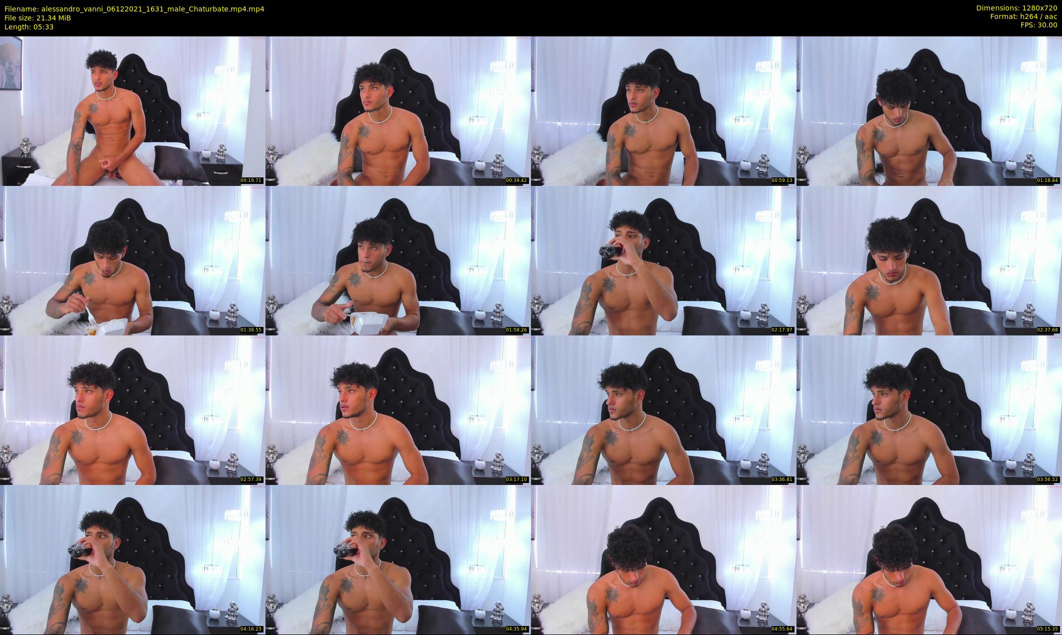 alessandro_vanni — 6 minute Chaturbate male cam show recording, 720p, Dec 6, 2021