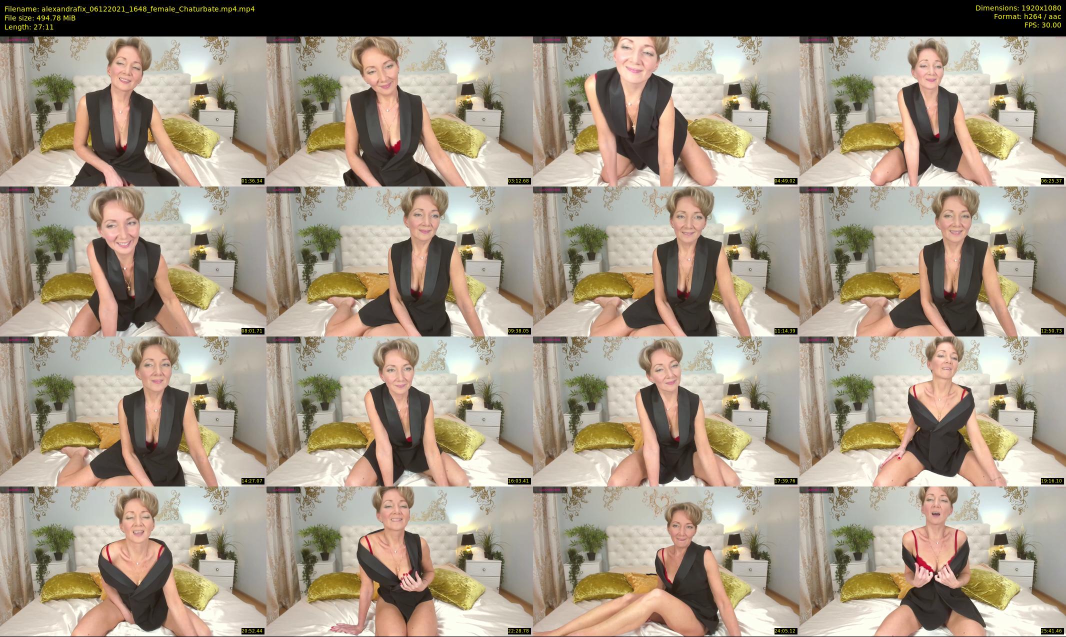 alexandrafix — 28 minute Chaturbate female cam show recording, 1080p, Dec 6, 2021