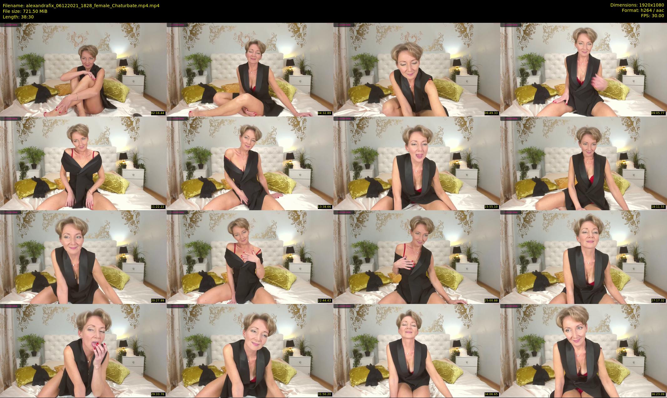 alexandrafix — 39 minute Chaturbate female cam show recording, 1080p, Dec 6, 2021