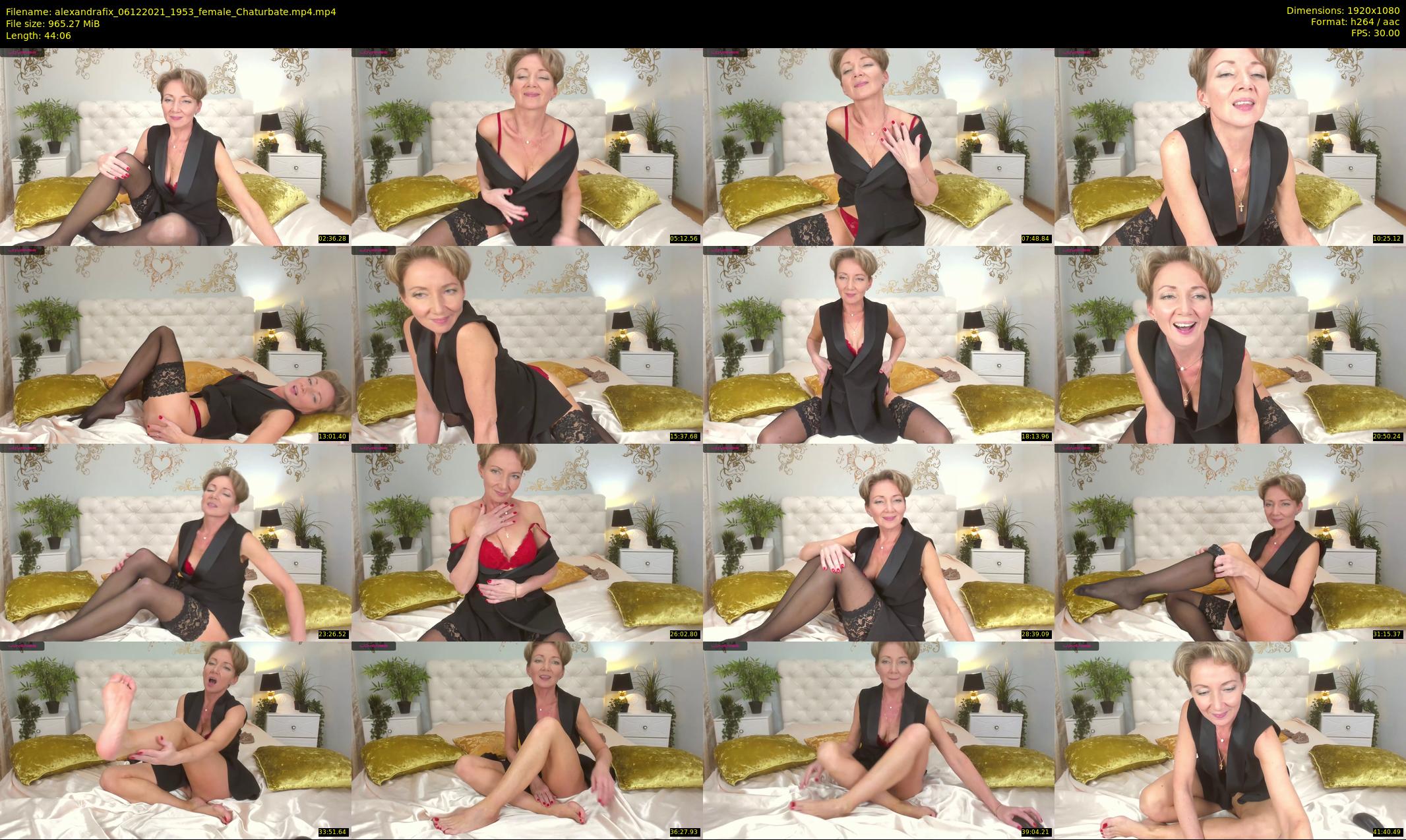 alexandrafix — 45 minute Chaturbate female cam show recording, 1080p, Dec 6, 2021