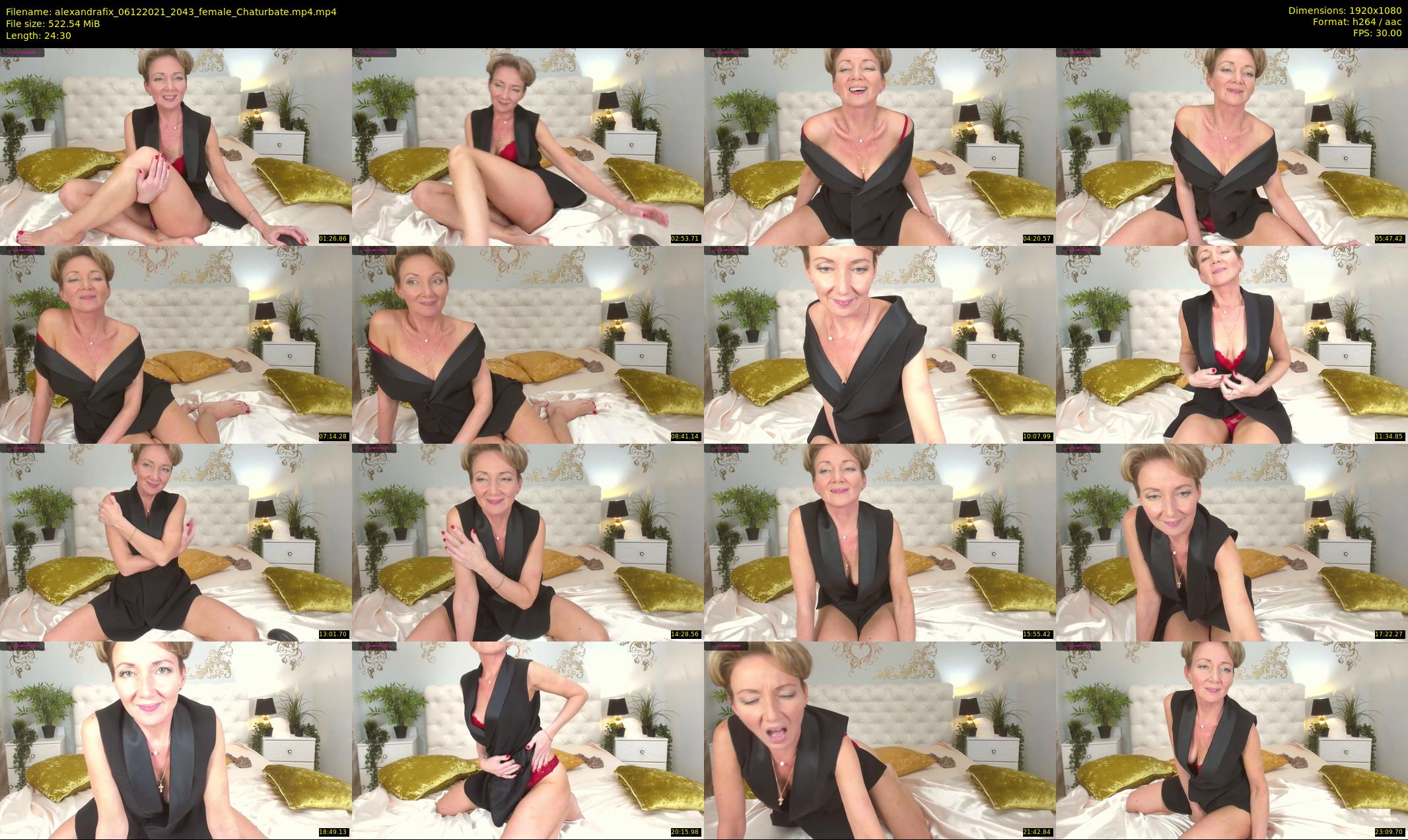 alexandrafix — 25 minute Chaturbate female cam show recording, 1080p, Dec 6, 2021