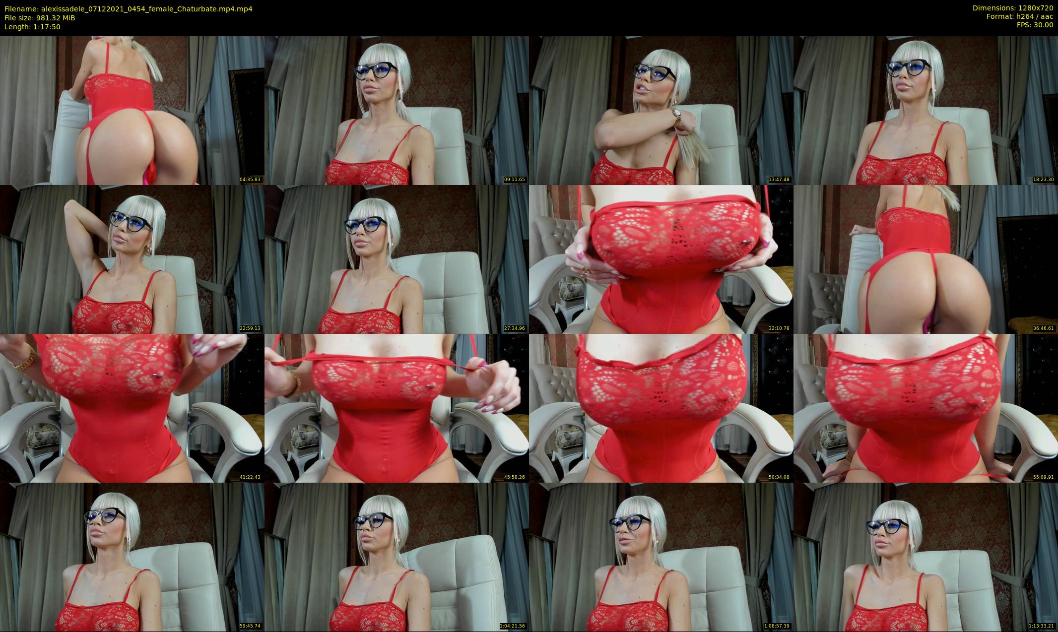 alexissadele — 78 minute Chaturbate female cam show recording, 720p, Dec 7, 2021