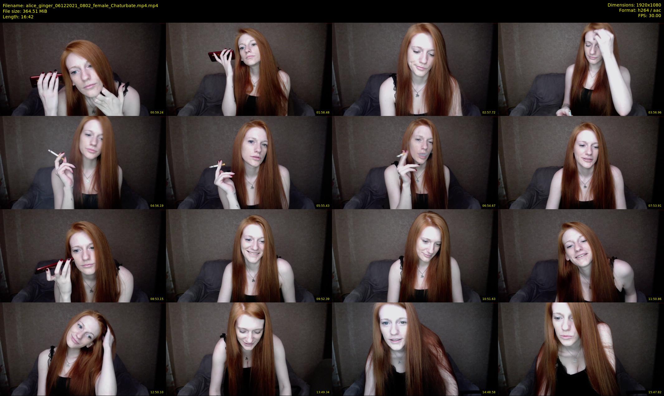 alice_ginger — 17 minute Chaturbate female cam show recording, 1080p, Dec 6, 2021
