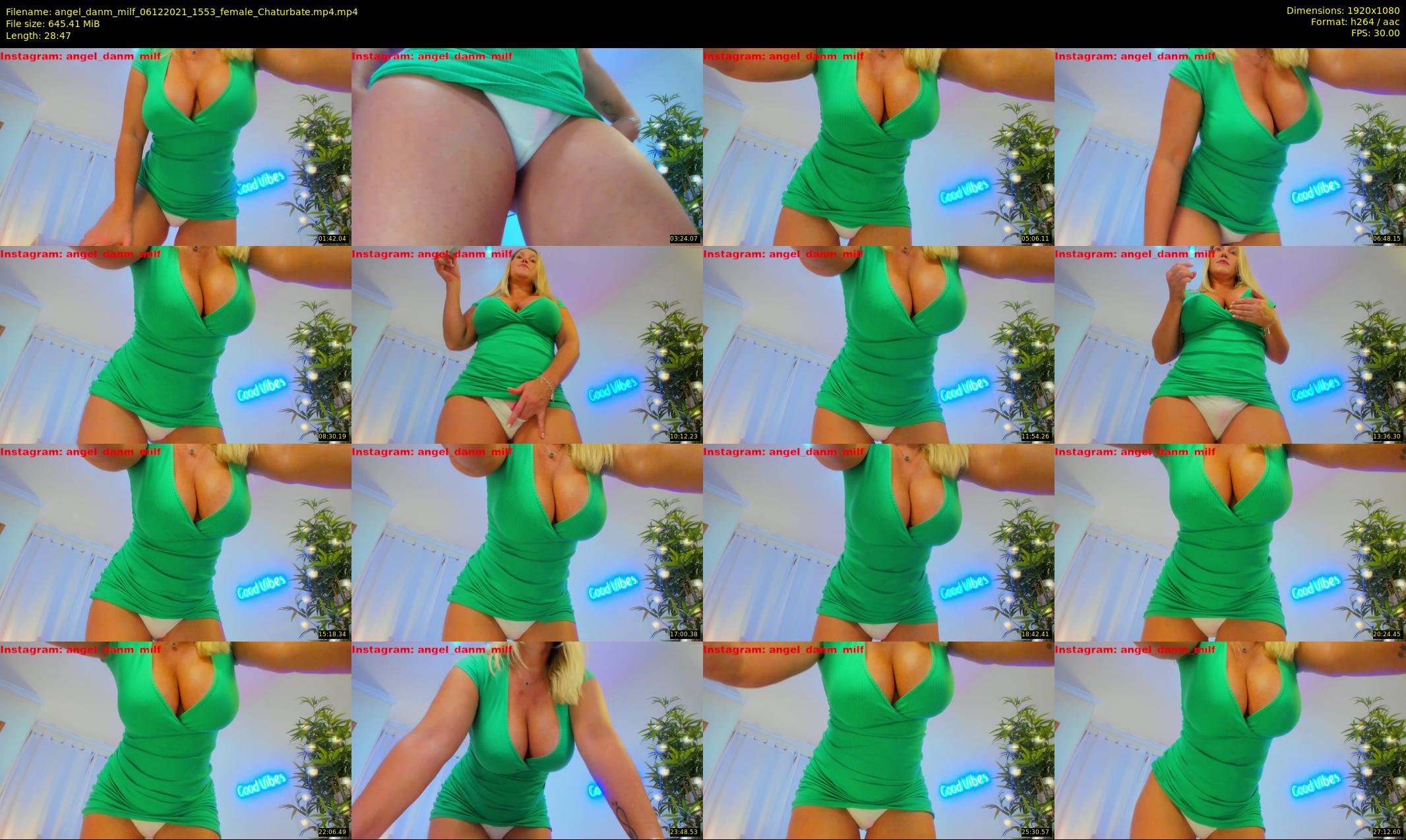 angel_danm_milf — 29 minute Chaturbate female cam show recording, 1080p, Dec 6, 2021
