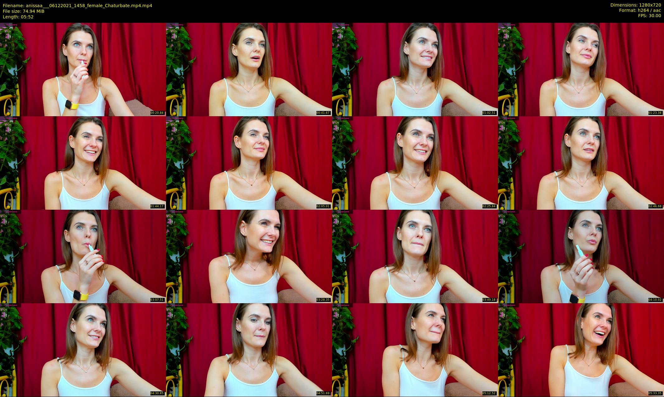 anissaa__ — 6 minute Chaturbate female cam show recording, 720p, Dec 6, 2021