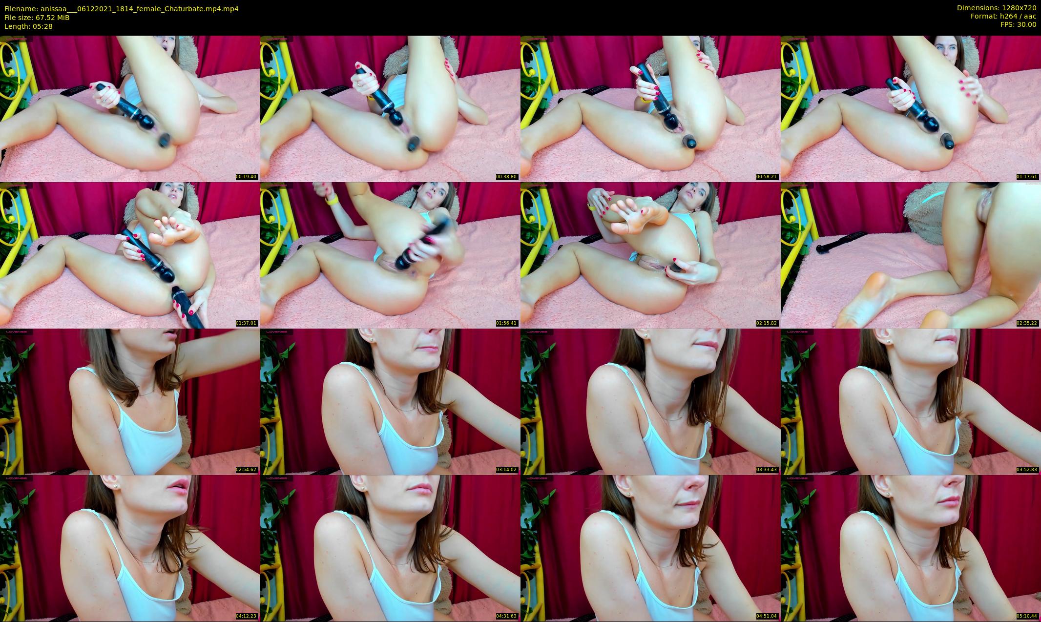 anissaa__ — 6 minute Chaturbate female cam show recording, 720p, Dec 6, 2021