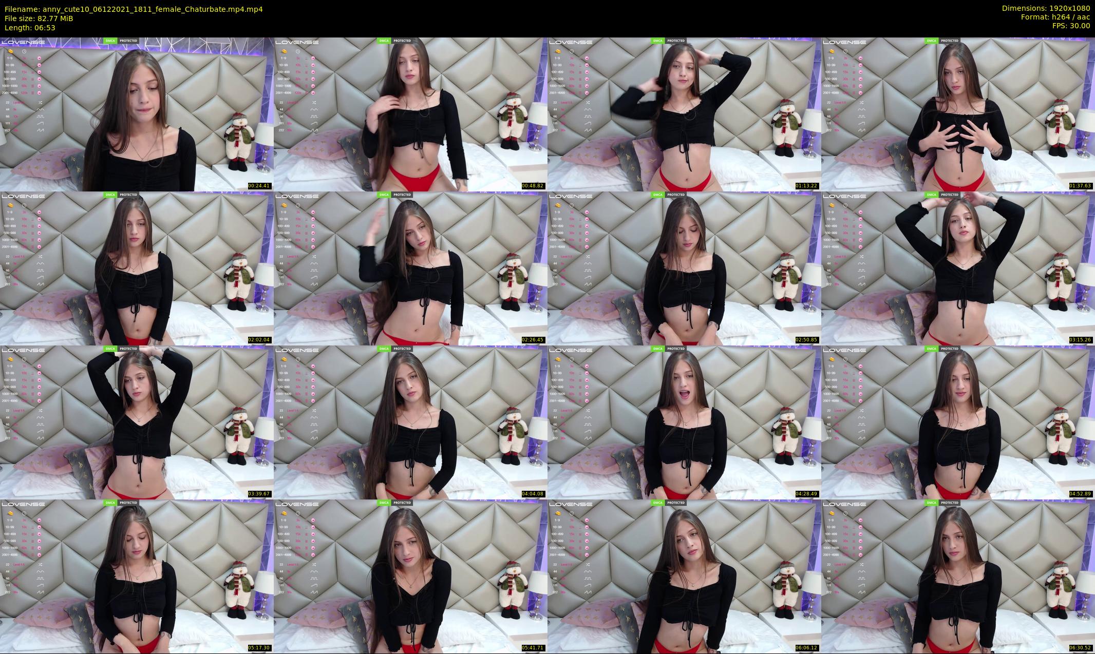 anny_cute10 — 7 minute Chaturbate female cam show recording, 1080p, Dec 6, 2021