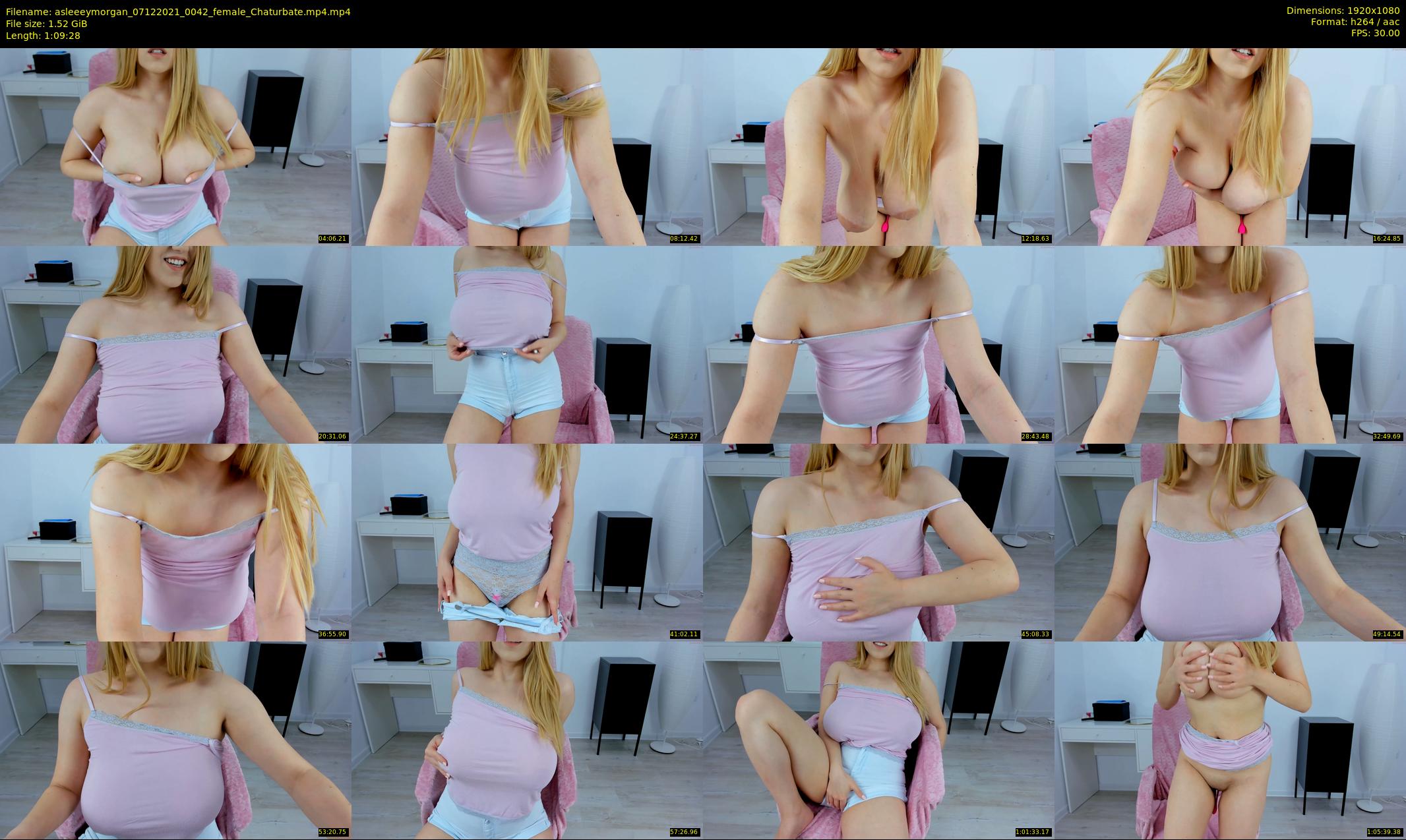 asleeeymorgan — 70 minute Chaturbate female cam show recording, 1080p, Dec 7, 2021