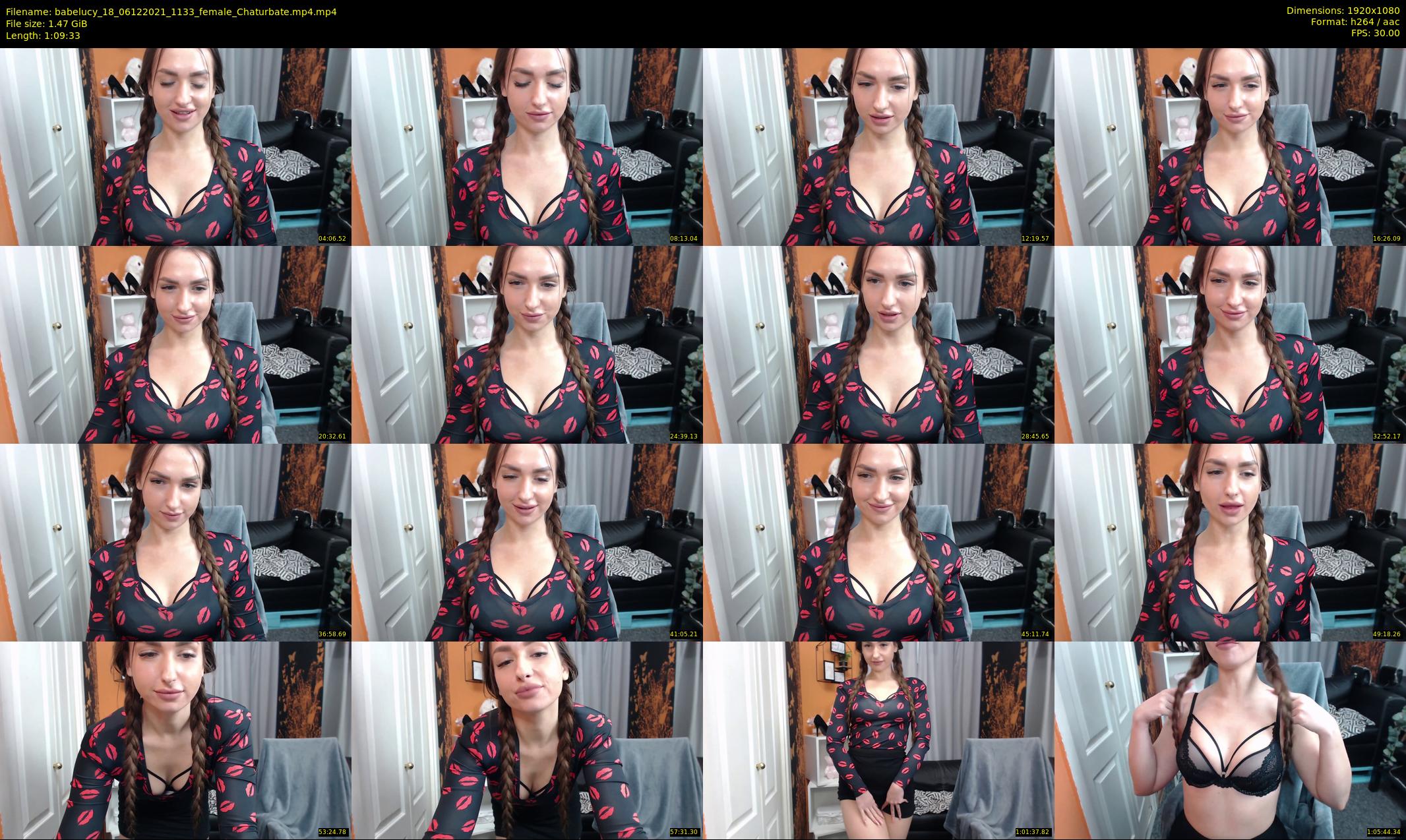 babelucy_18 — 70 minute Chaturbate female cam show recording, 1080p, Dec 6, 2021