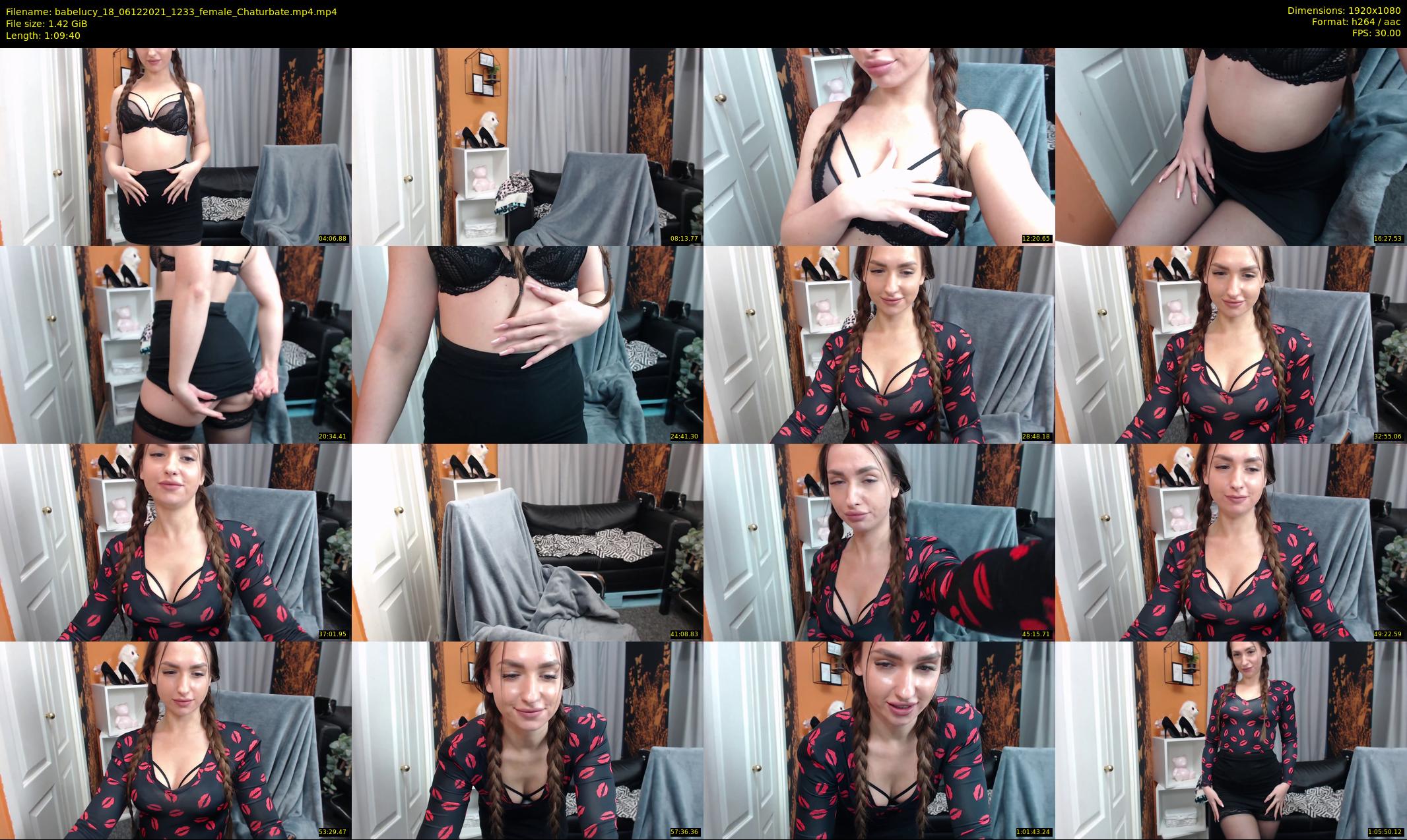 babelucy_18 — 70 minute Chaturbate female cam show recording, 1080p, Dec 6, 2021
