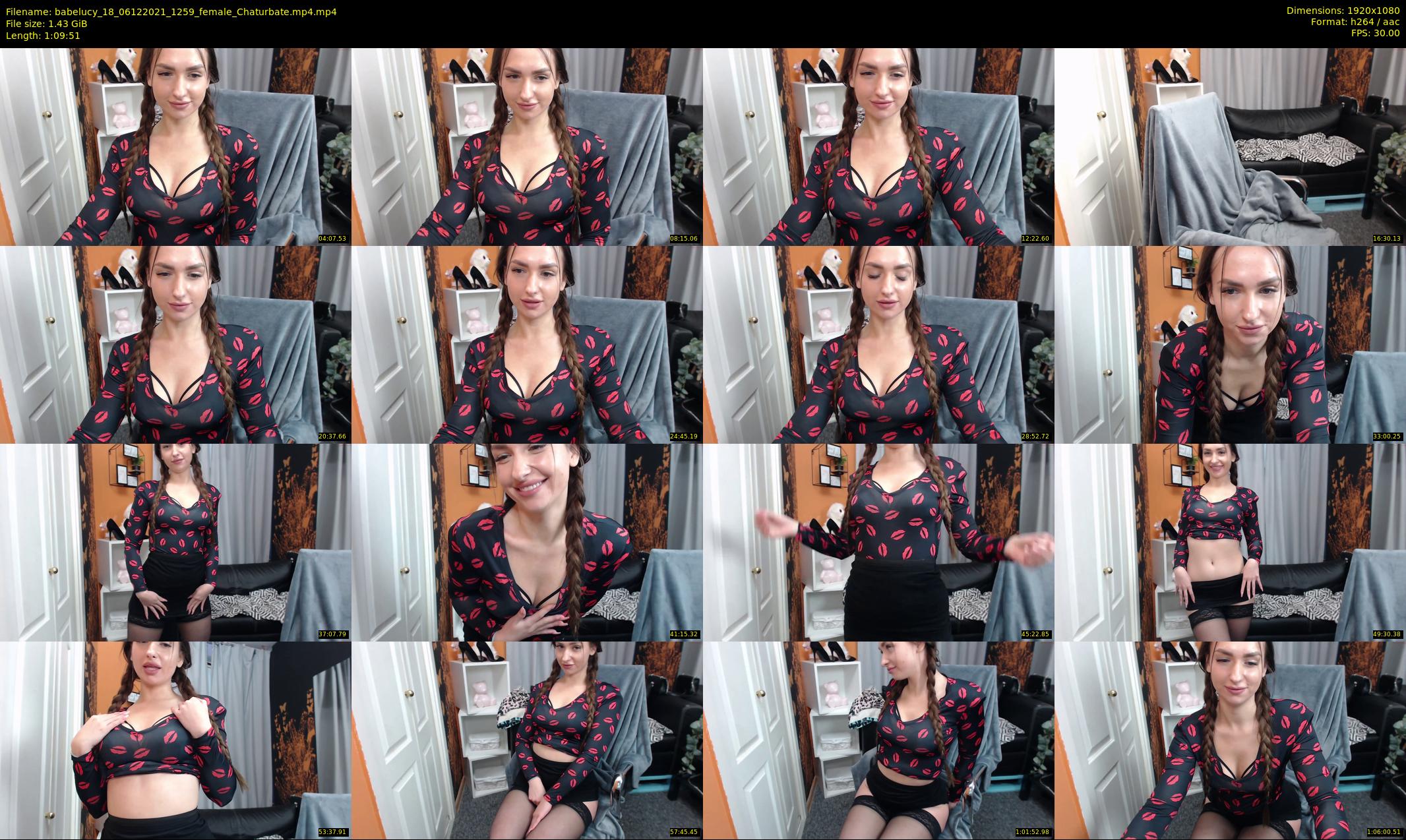 babelucy_18 — 70 minute Chaturbate female cam show recording, 1080p, Dec 6, 2021