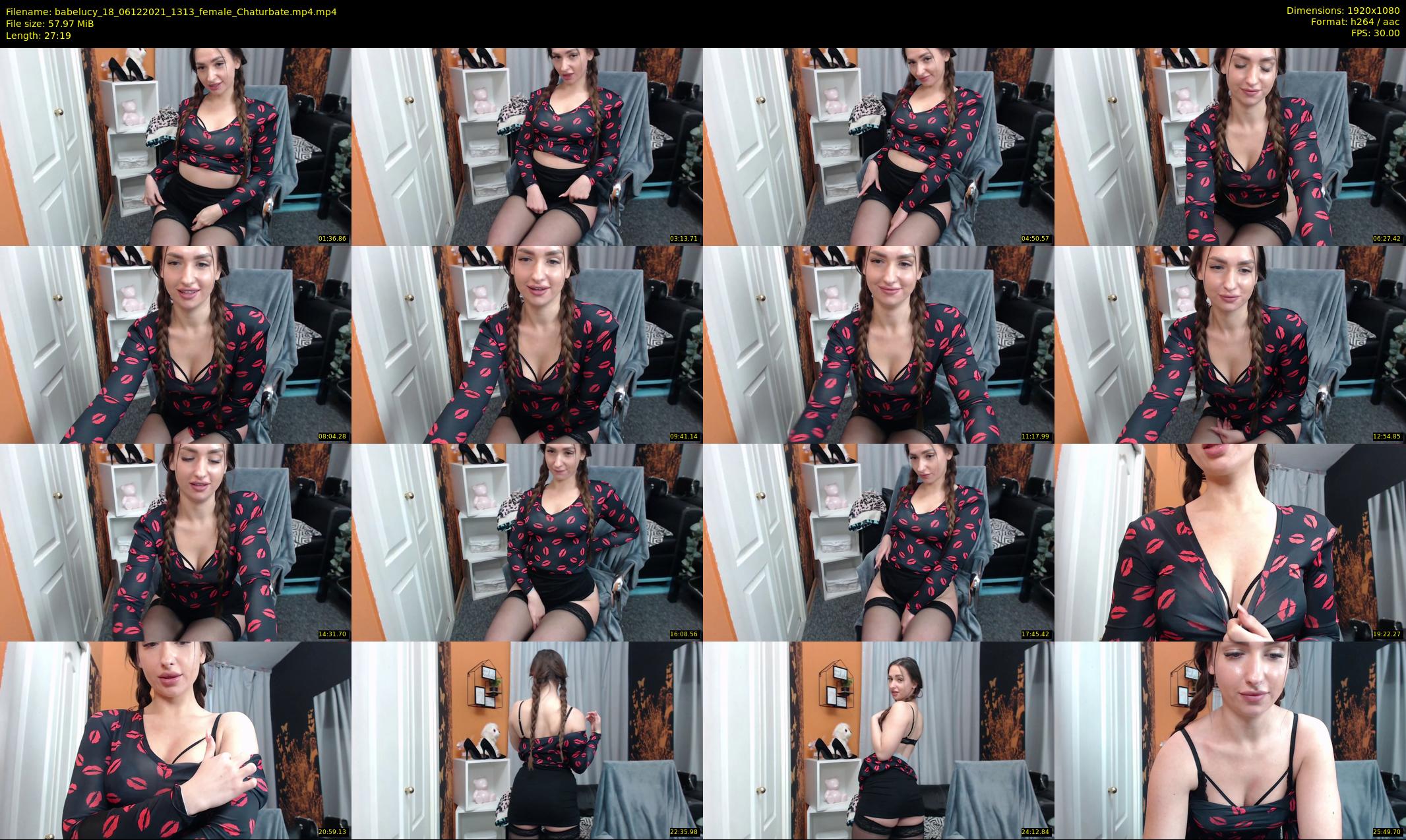 babelucy_18 — 28 minute Chaturbate female cam show recording, 1080p, Dec 6, 2021