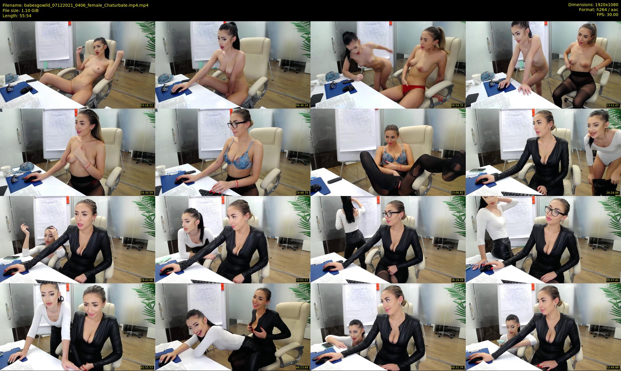 babesgowild — 56 minute Chaturbate couple cam show recording, 1080p, Dec 7, 2021