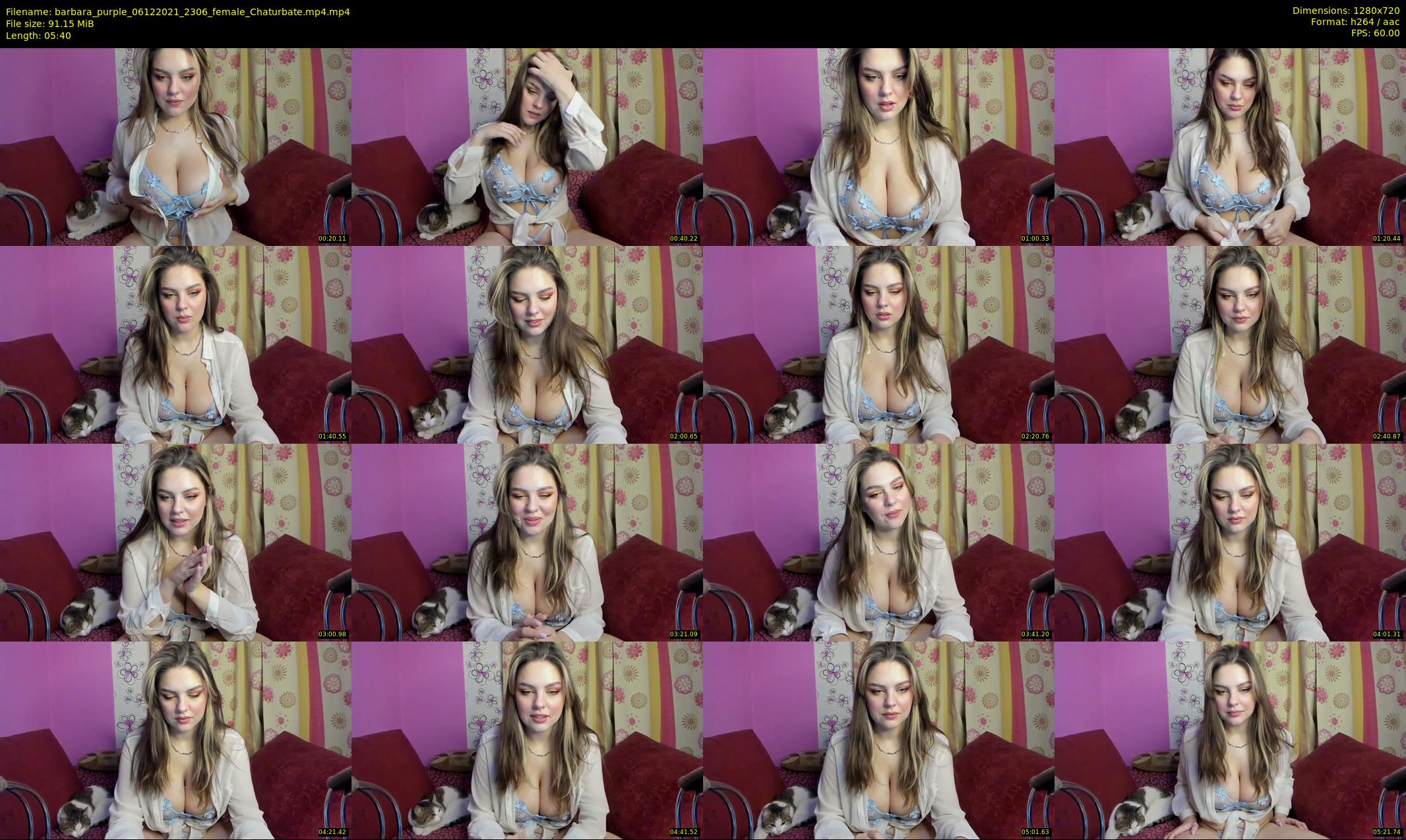 barbara_purple — 6 minute Chaturbate female cam show recording, 720p, Dec 6, 2021