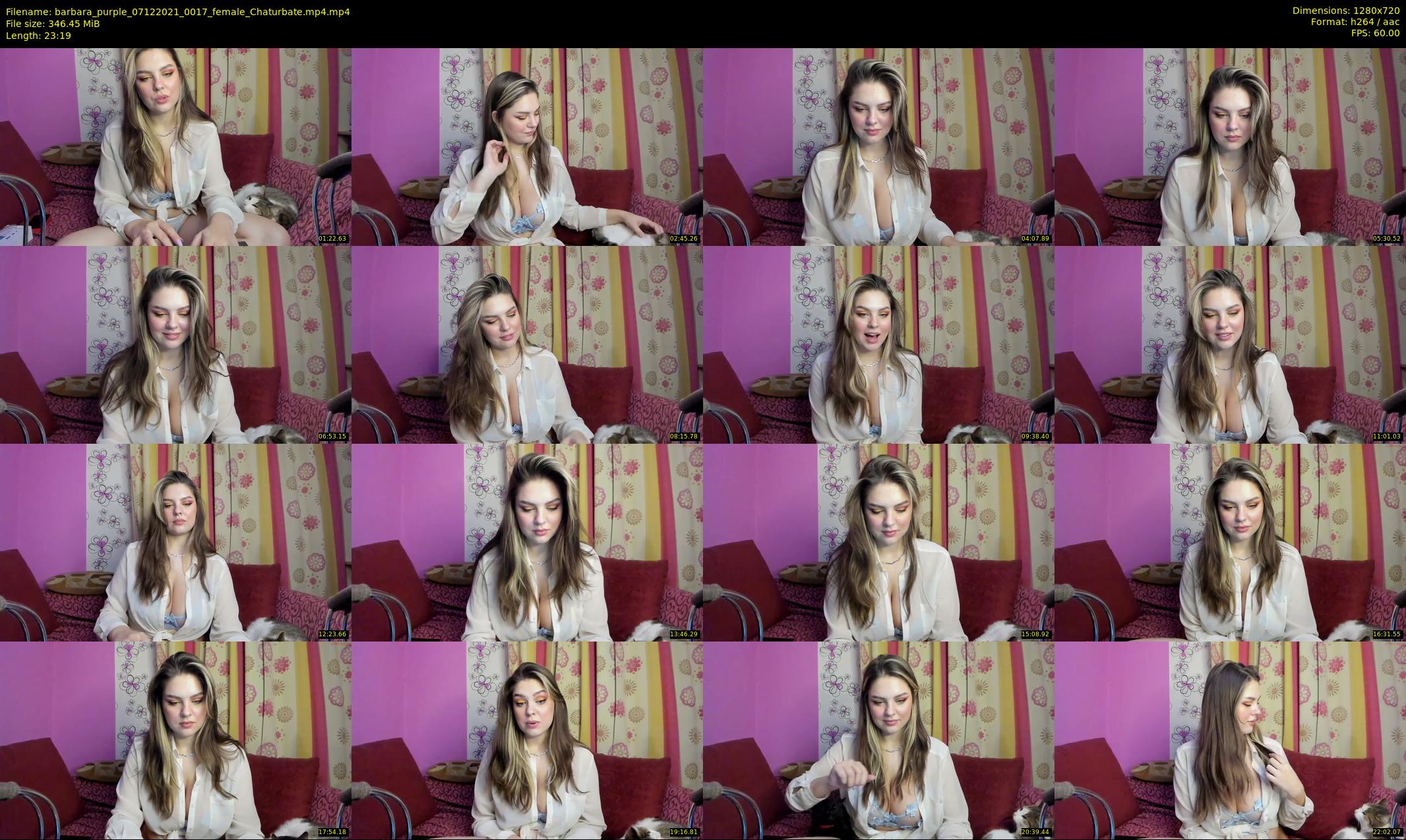 barbara_purple — 24 minute Chaturbate female cam show recording, 720p, Dec 7, 2021