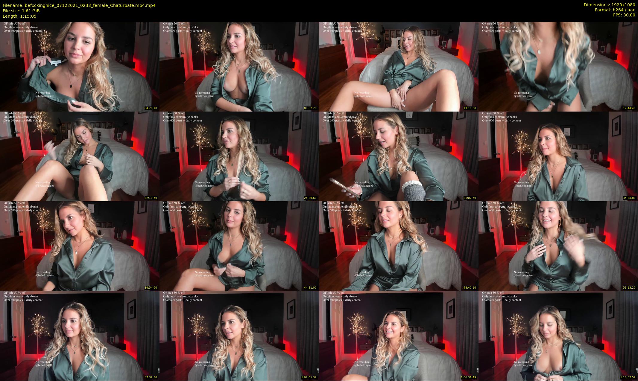 befxckingnice — 76 minute Chaturbate female cam show recording, 1080p, Dec 7, 2021
