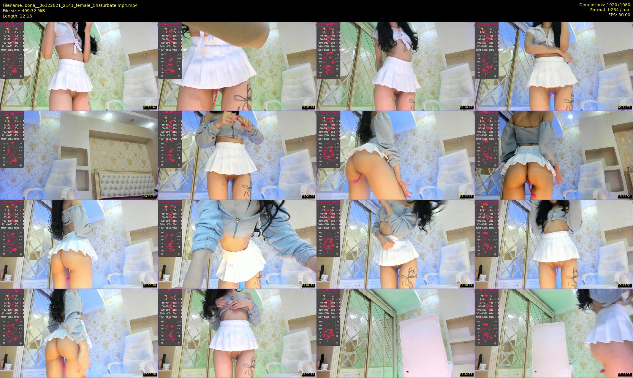 bona_ — 23 minute Chaturbate female cam show recording, 1080p, Dec 6, 2021