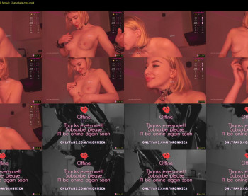 bronnica — 8 minute Chaturbate female cam show recording, 1080p, Dec 6, 2021