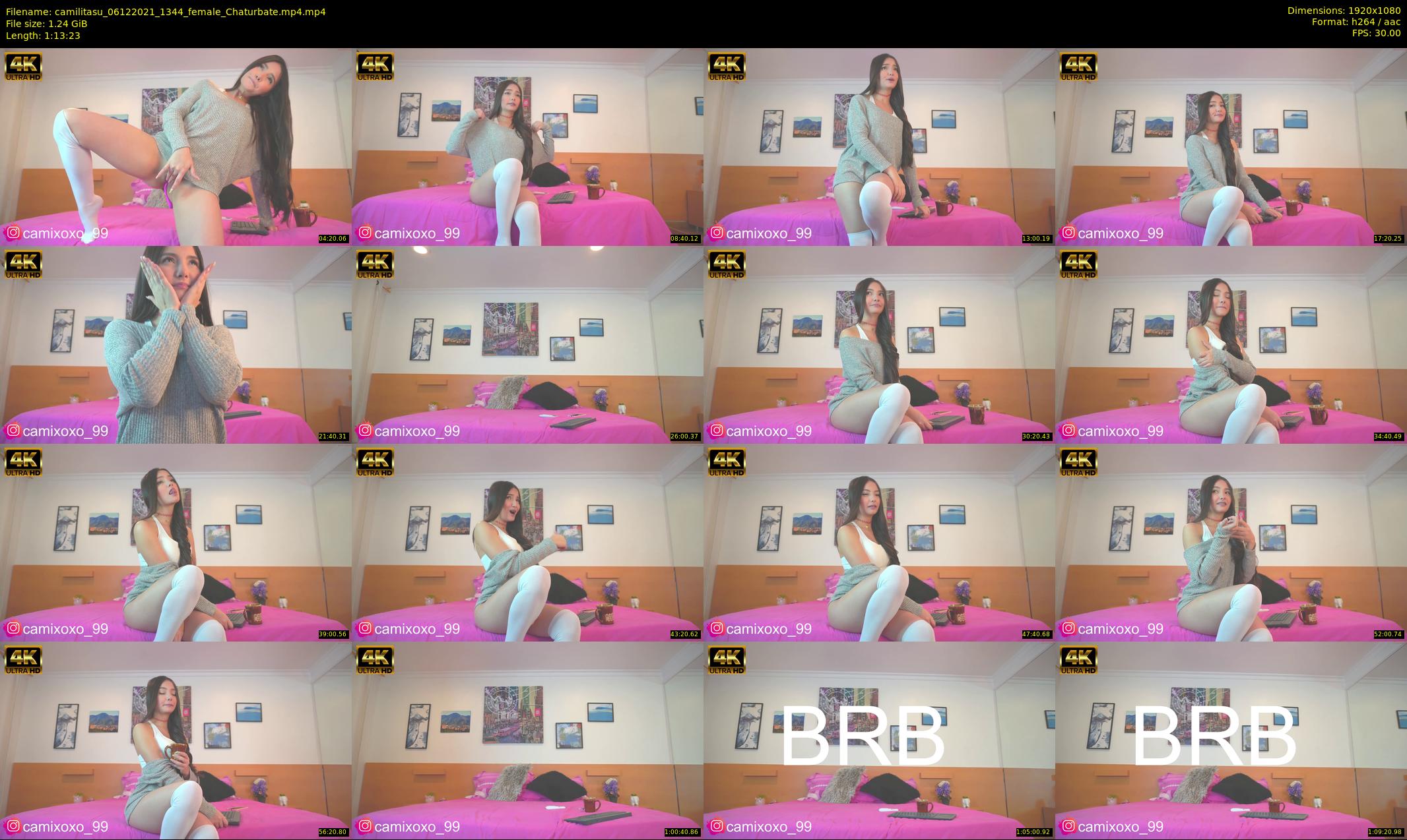 camilitasu — 74 minute Chaturbate female cam show recording, 1080p, Dec 6, 2021