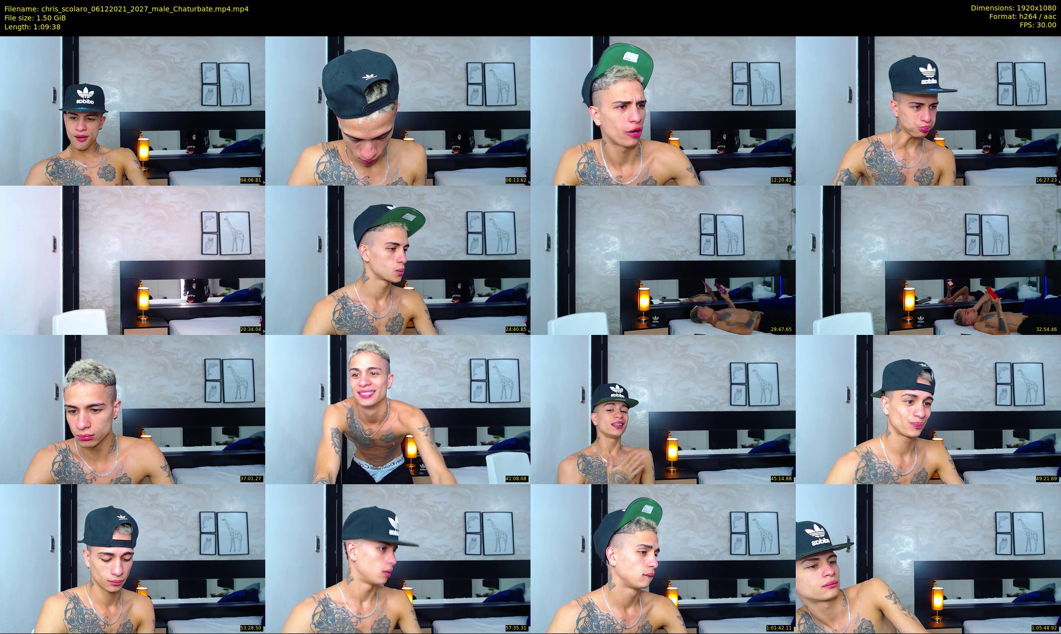 chris_scolaro — 70 minute Chaturbate male cam show recording, 1080p, Dec 6, 2021