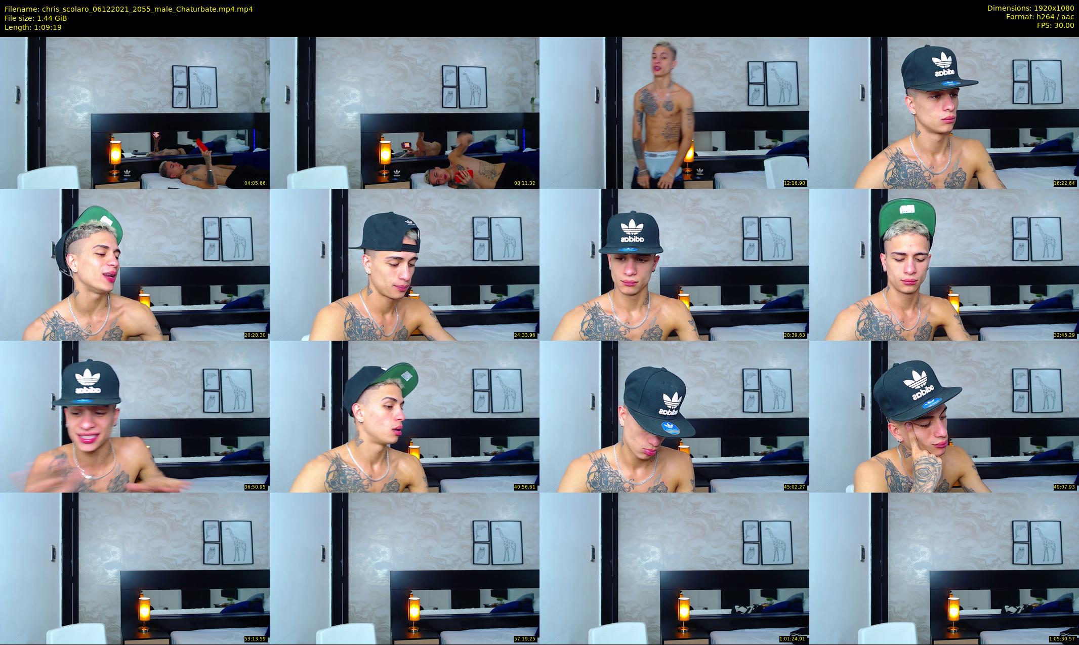 chris_scolaro — 70 minute Chaturbate male cam show recording, 1080p, Dec 6, 2021