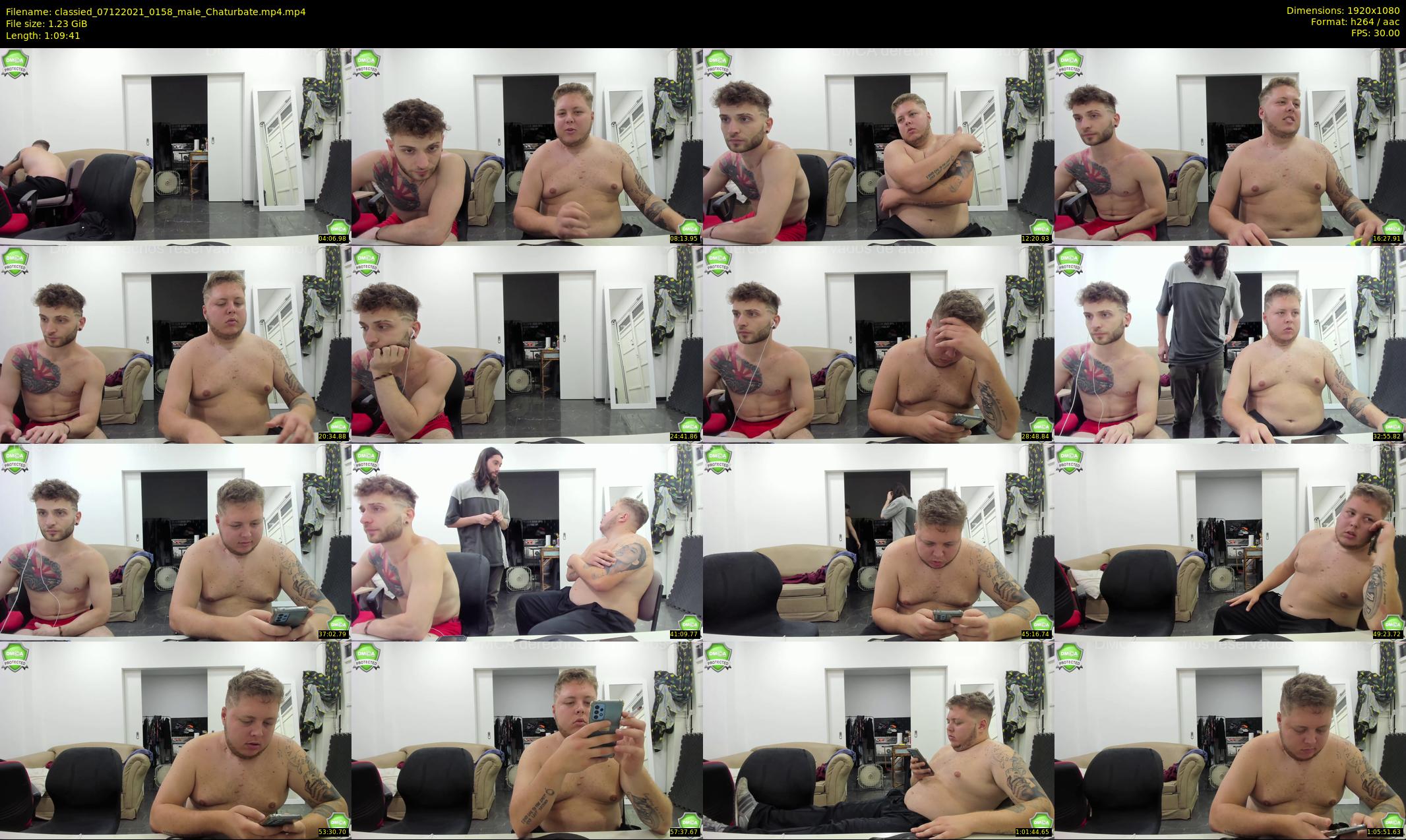 classied — 70 minute Chaturbate male cam show recording, 1080p, Dec 7, 2021