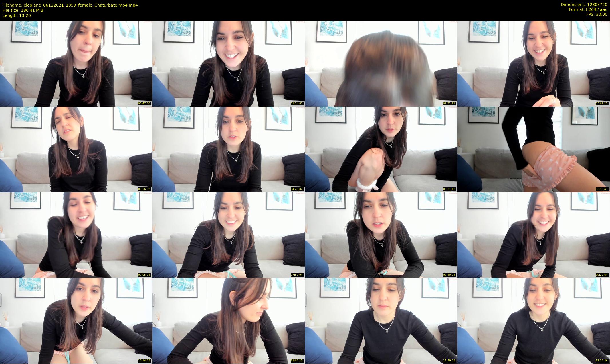 cleolane — 14 minute Chaturbate female cam show recording, 720p, Dec 6, 2021