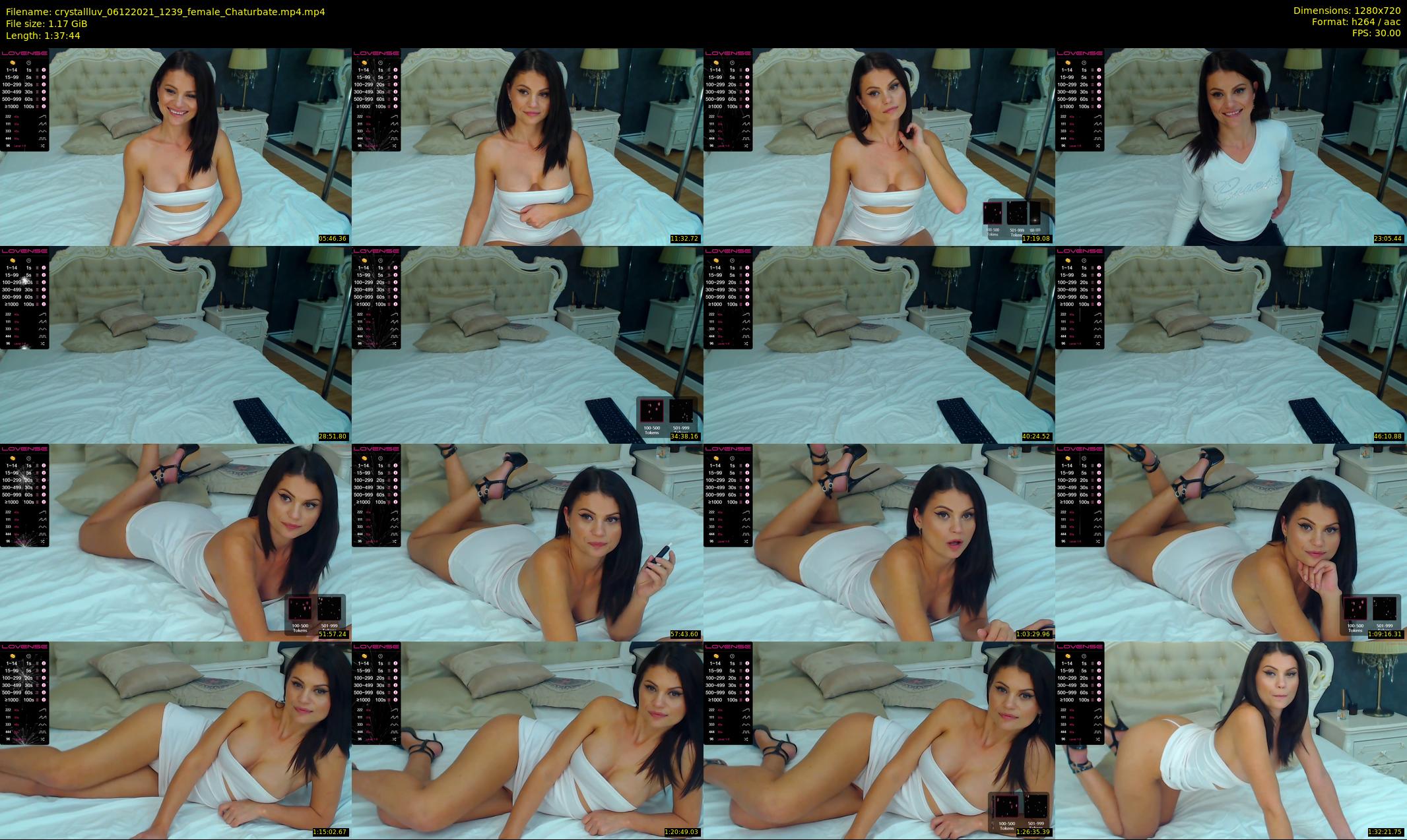 crystallluv — 98 minute Chaturbate female cam show recording, 720p, Dec 6, 2021