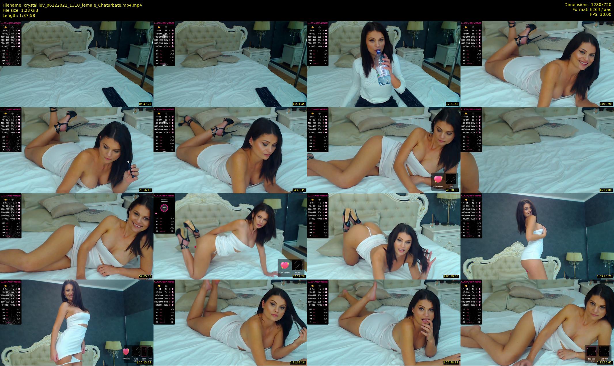crystallluv — 98 minute Chaturbate female cam show recording, 720p, Dec 6, 2021