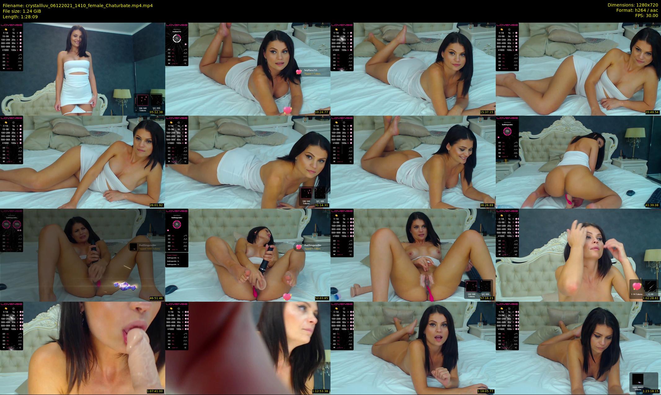 crystallluv — 89 minute Chaturbate female cam show recording, 720p, Dec 6, 2021